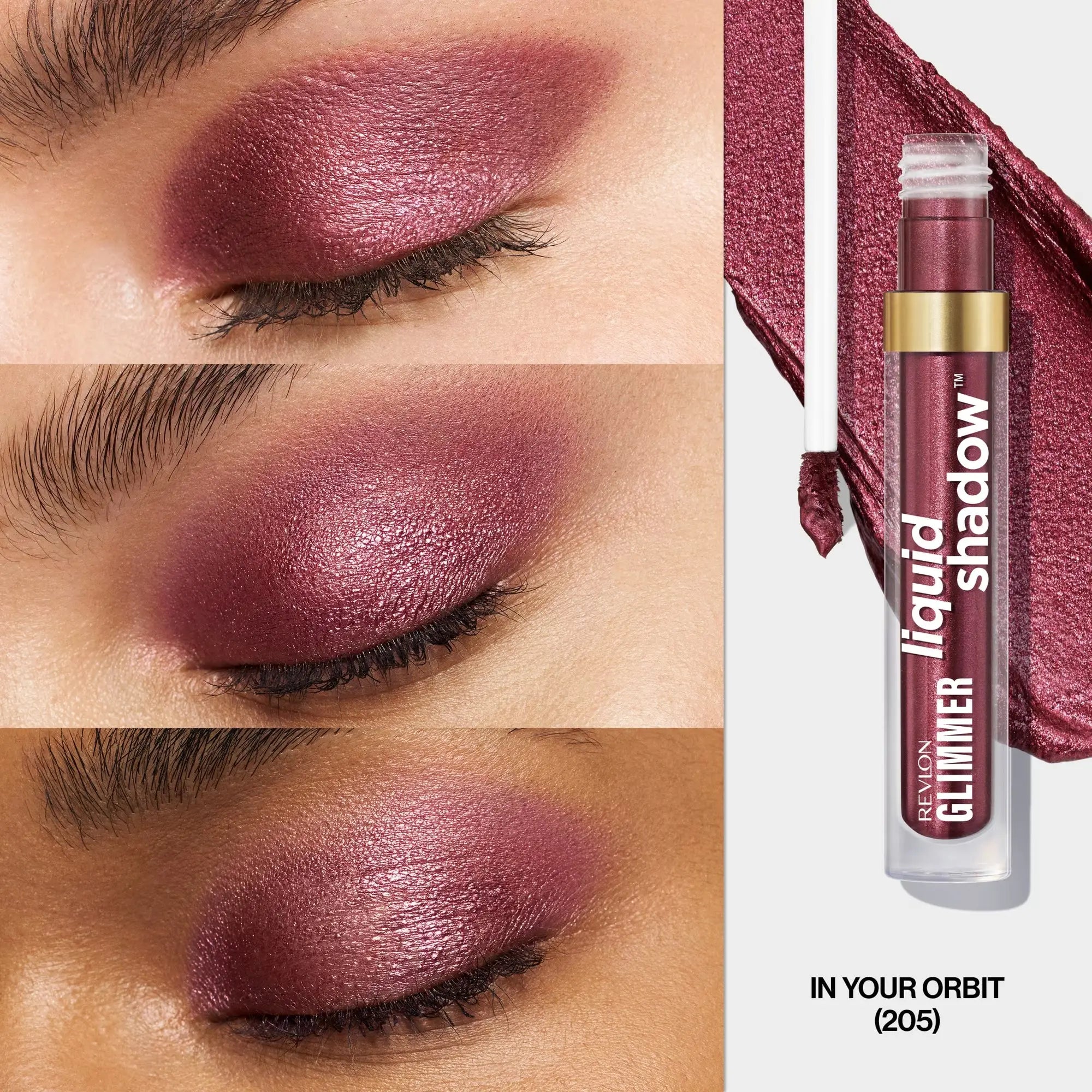 61474-Revlon Glimmer Liquid Shadow 205-In Your Orbit