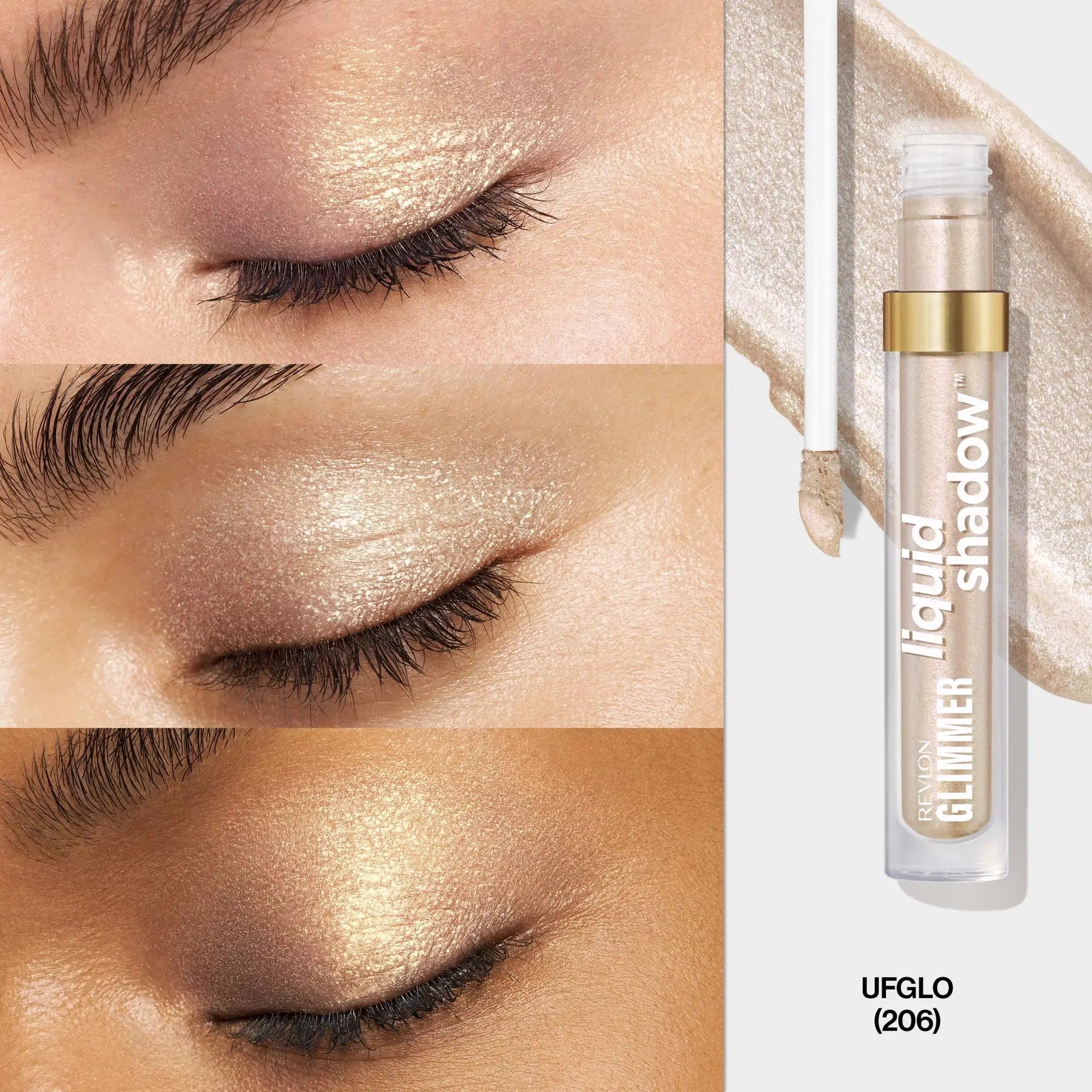 61476-Revlon Glimmer Liquid Shadow 206-Ufglo