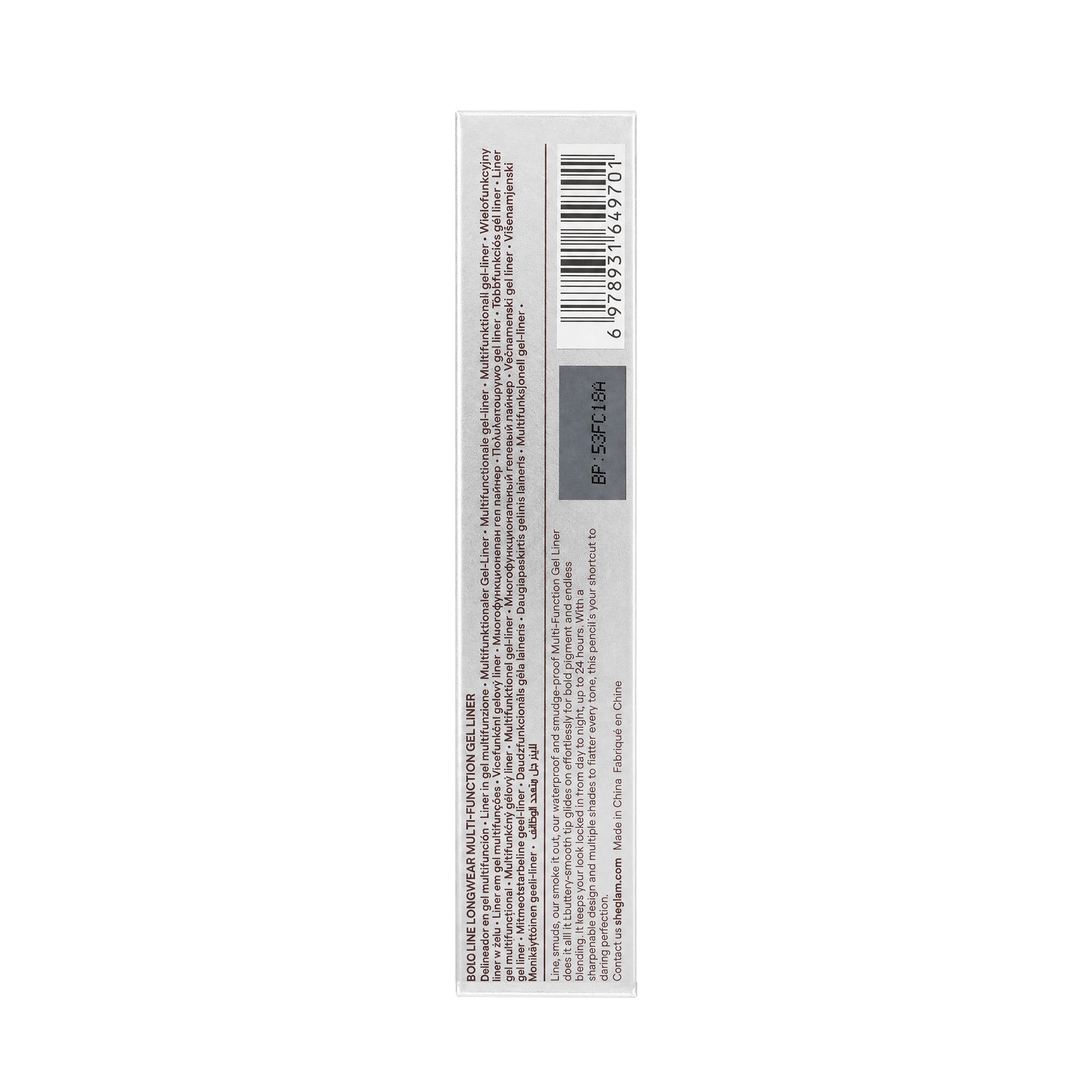 61485-Sheglam Boldline Longwear Multi-Function Gel Liner-Chocolate +1