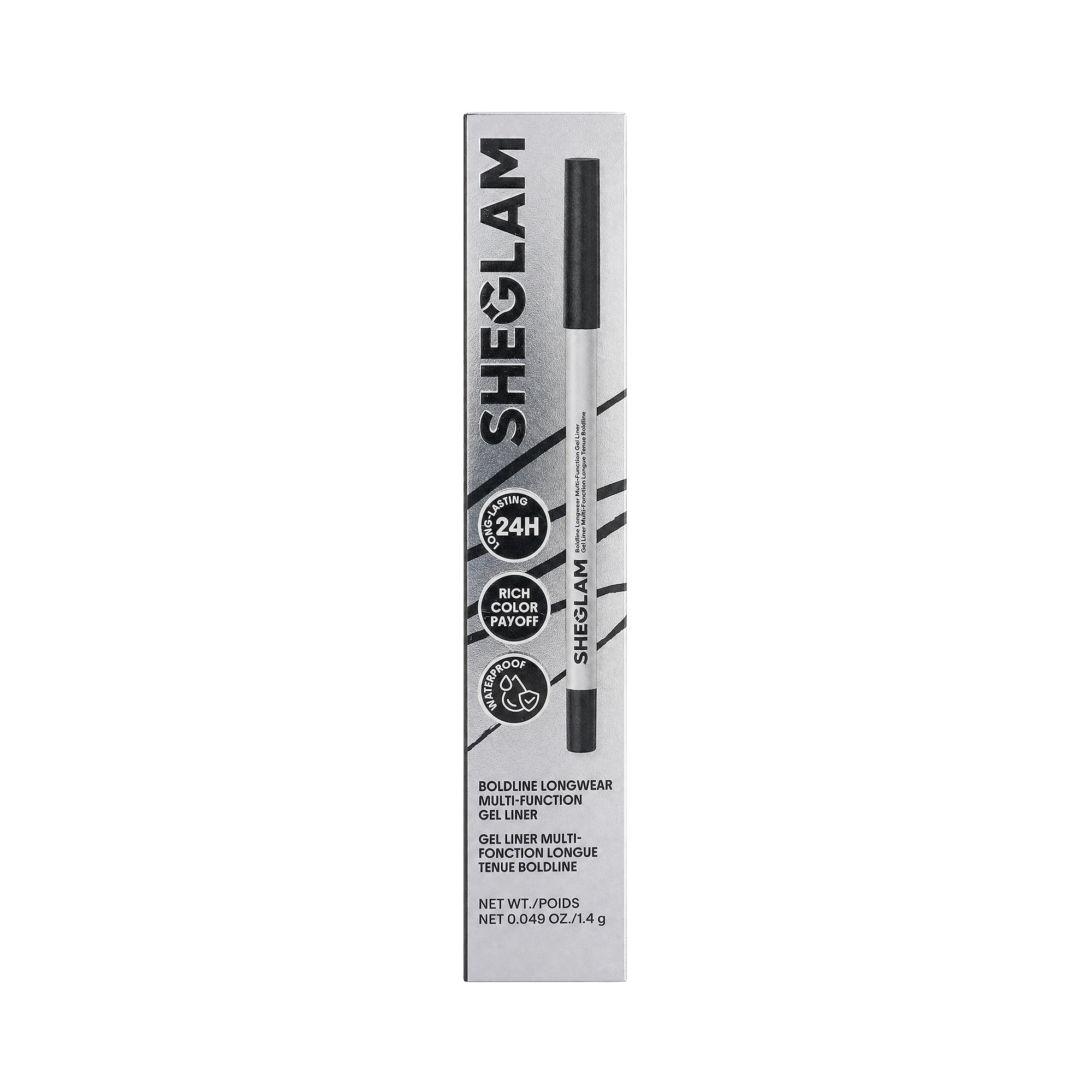 61486-Sheglam Boldline Longwear Multi-Function Gel Liner-Black