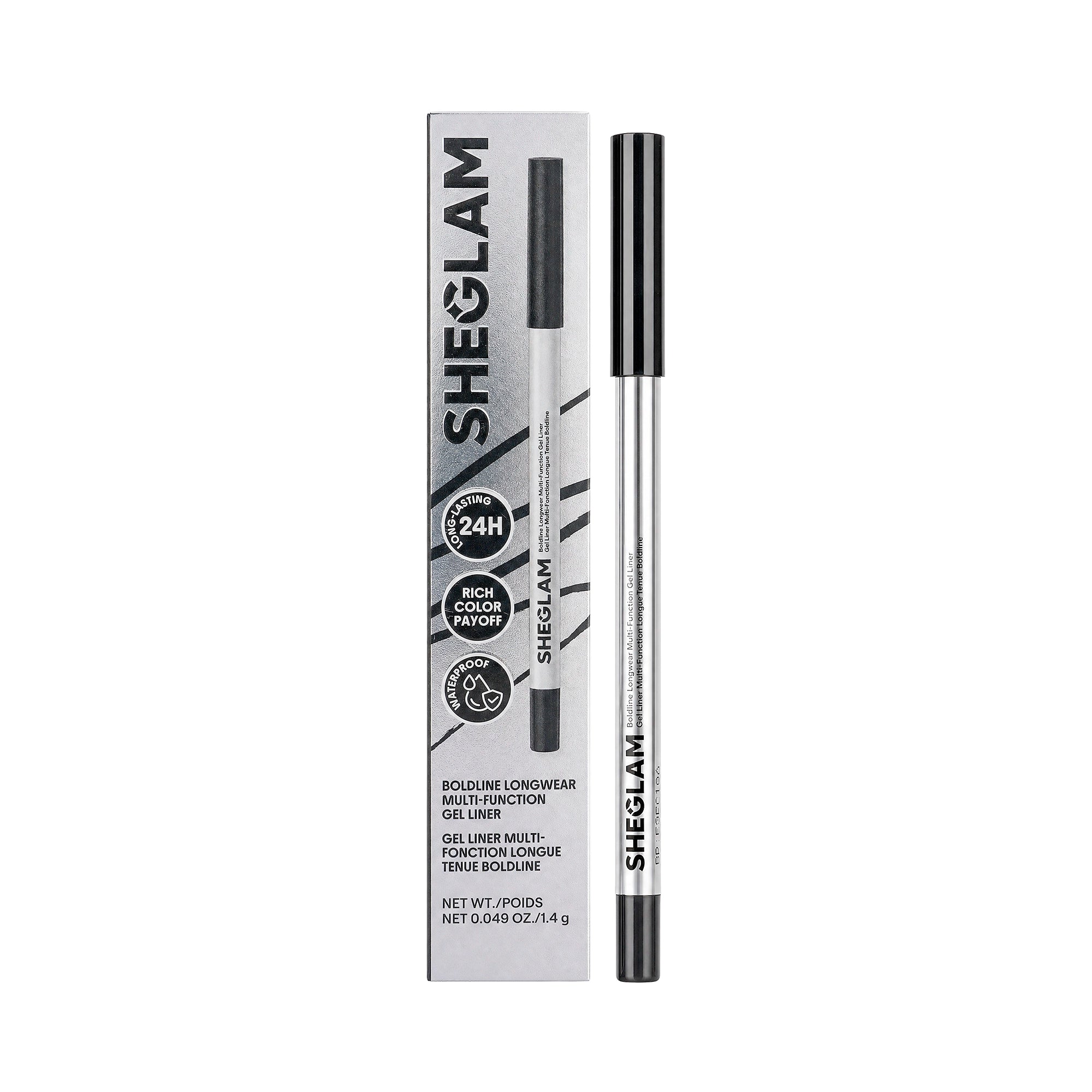 61486-Sheglam Boldline Longwear Multi-Function Gel Liner-Black +5