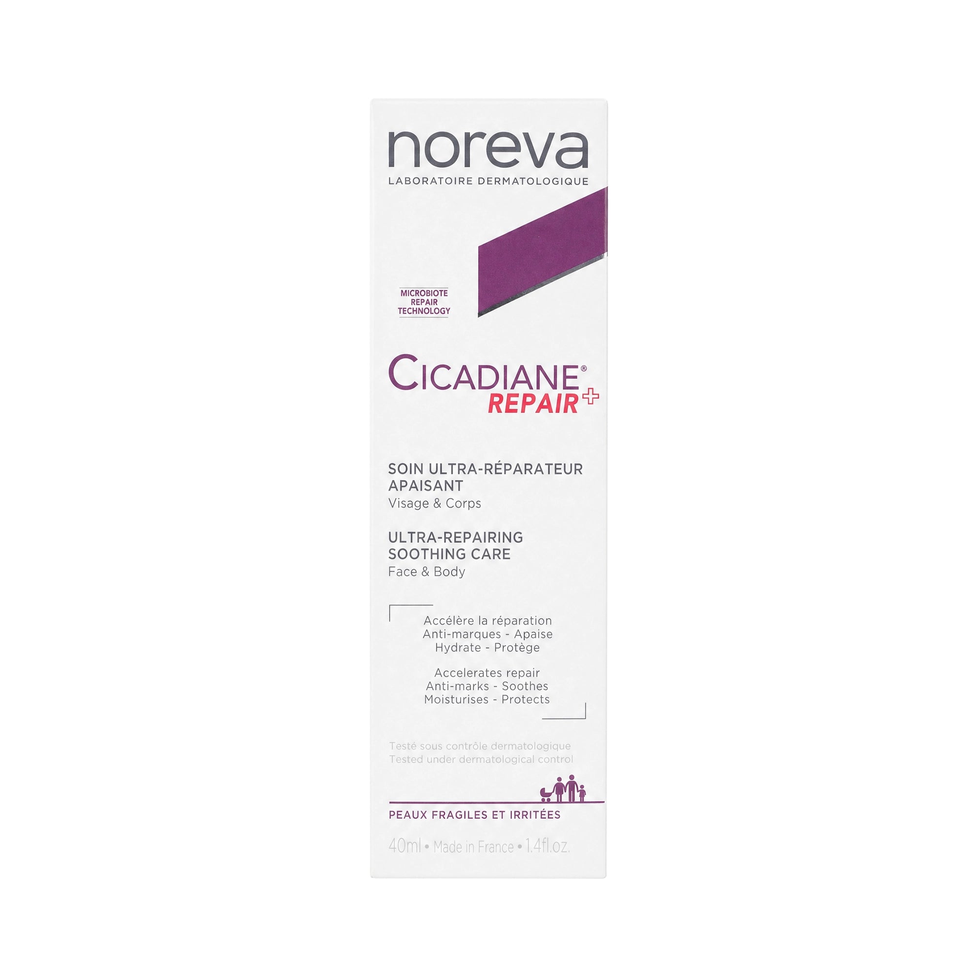 Noreva Cicadiane Repair+ Soothing Repairing Cream 40ml