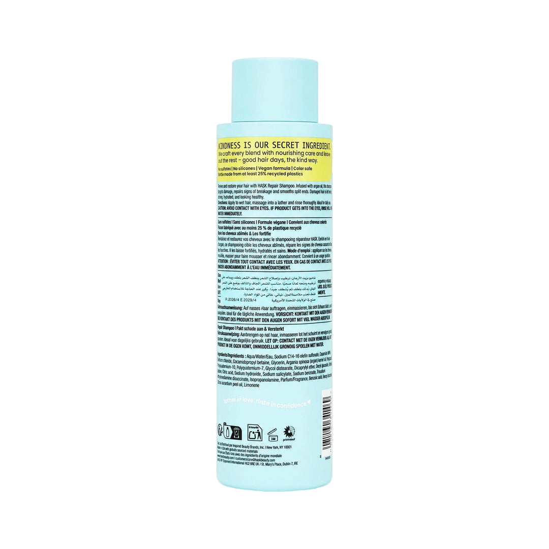 61494-Hask Repair + Argan Oil Shampoo 473ml +1