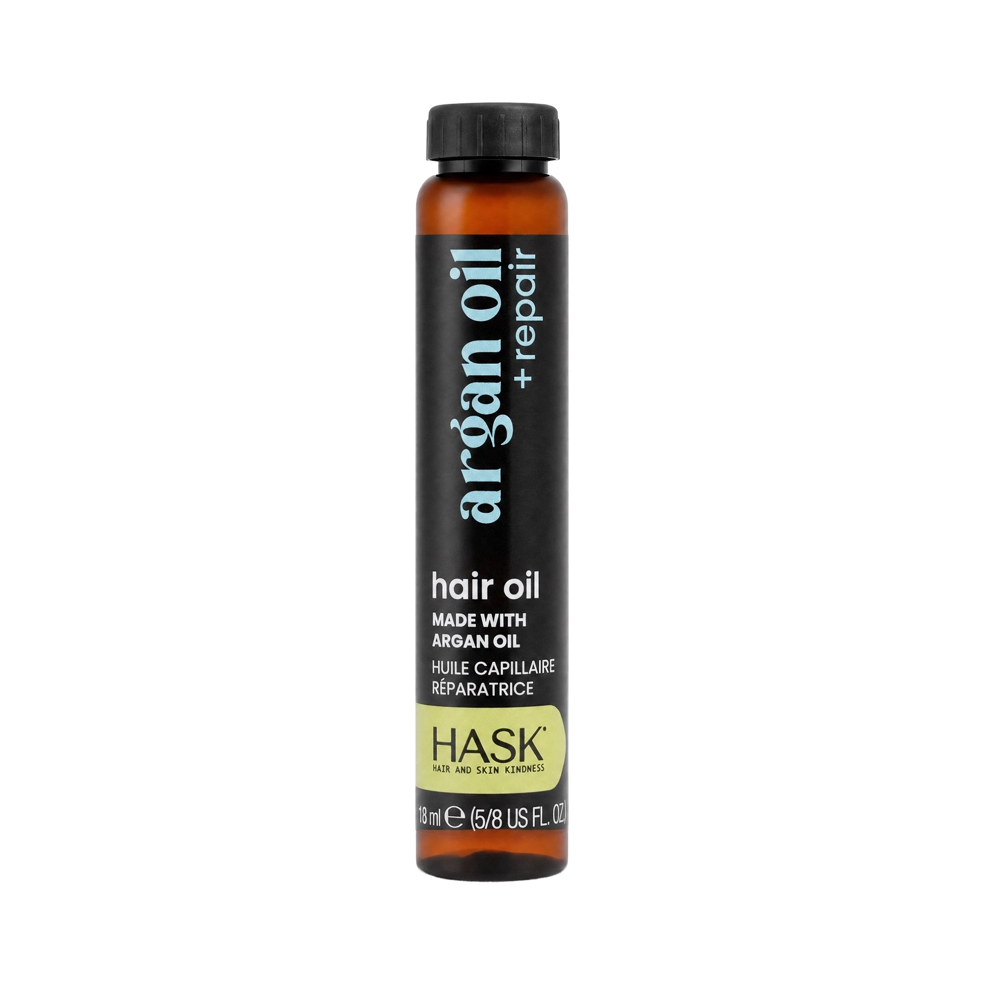61498-Hask Argan Oil + Repair Hair Oil Vial 18ml