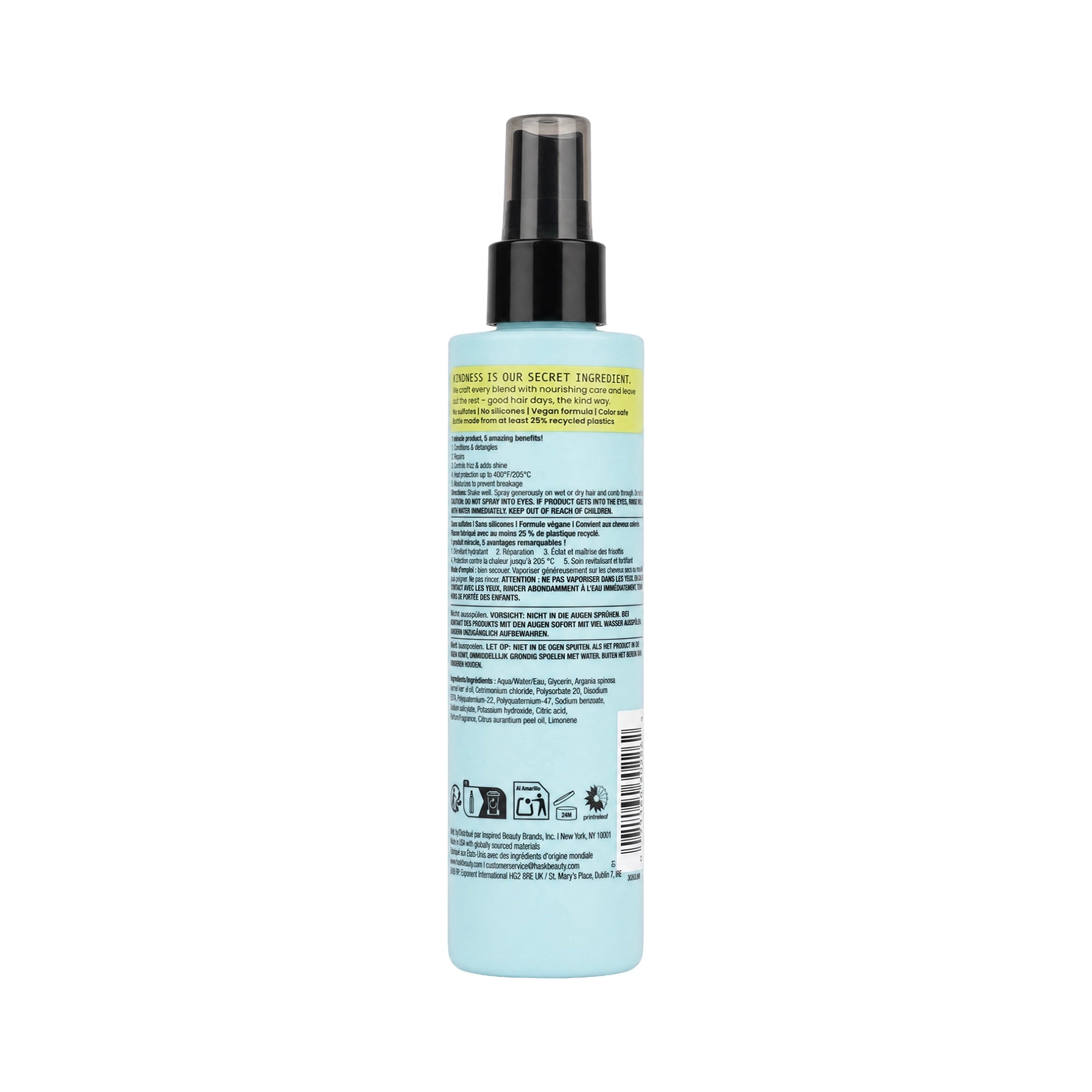 61500-Hask Repair + Argan Oil 5-In-1 Leave-In Spray 175ml +1