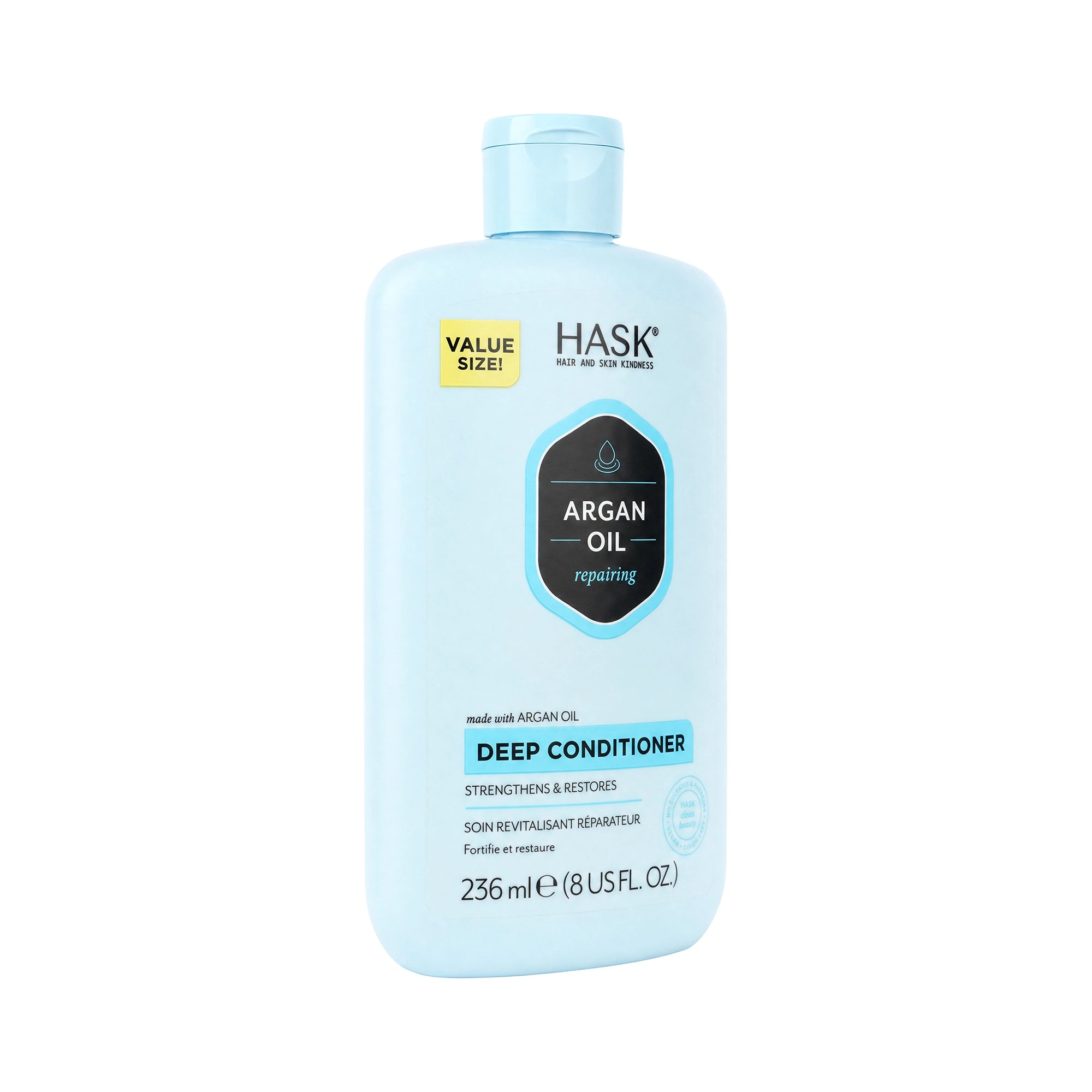 61501-Hask Argan oil Repairing Deep Conditioner 236ml +1