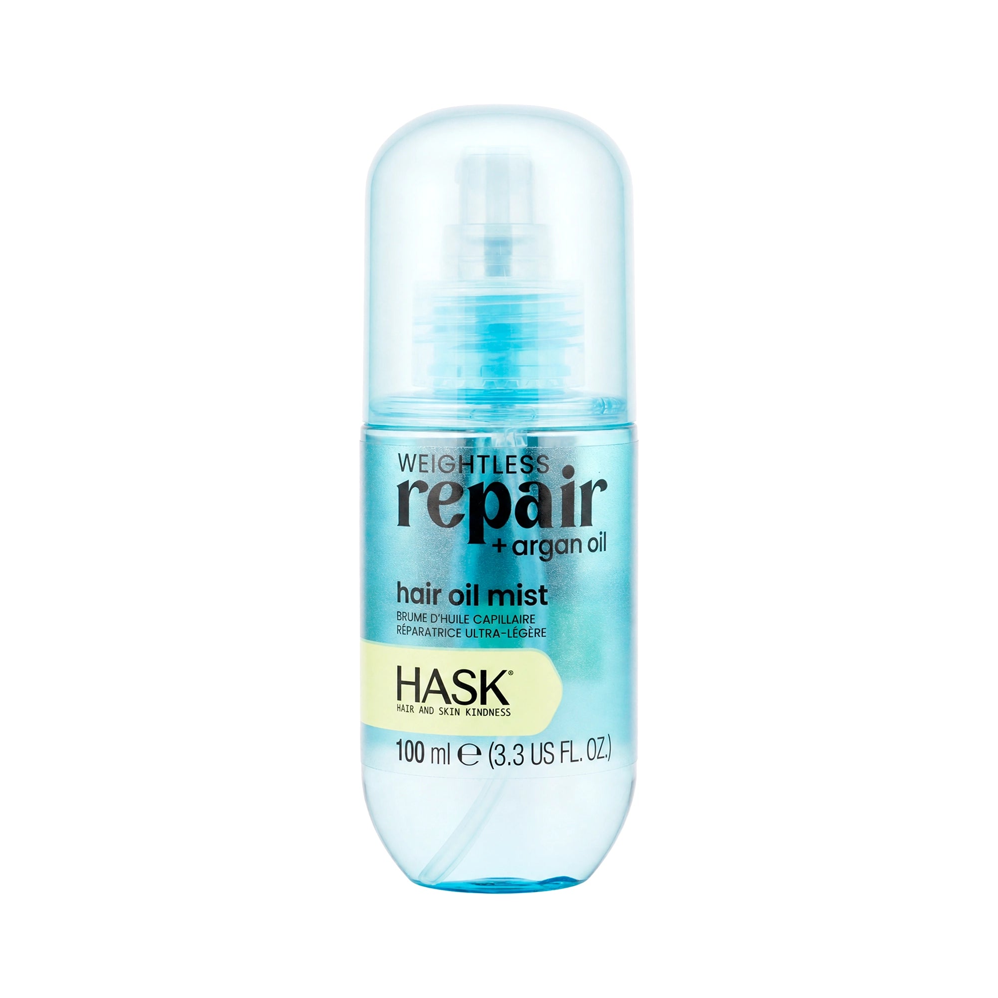 61502-Hask Weightless Repair + Argan Hair Oil Mist 100ml