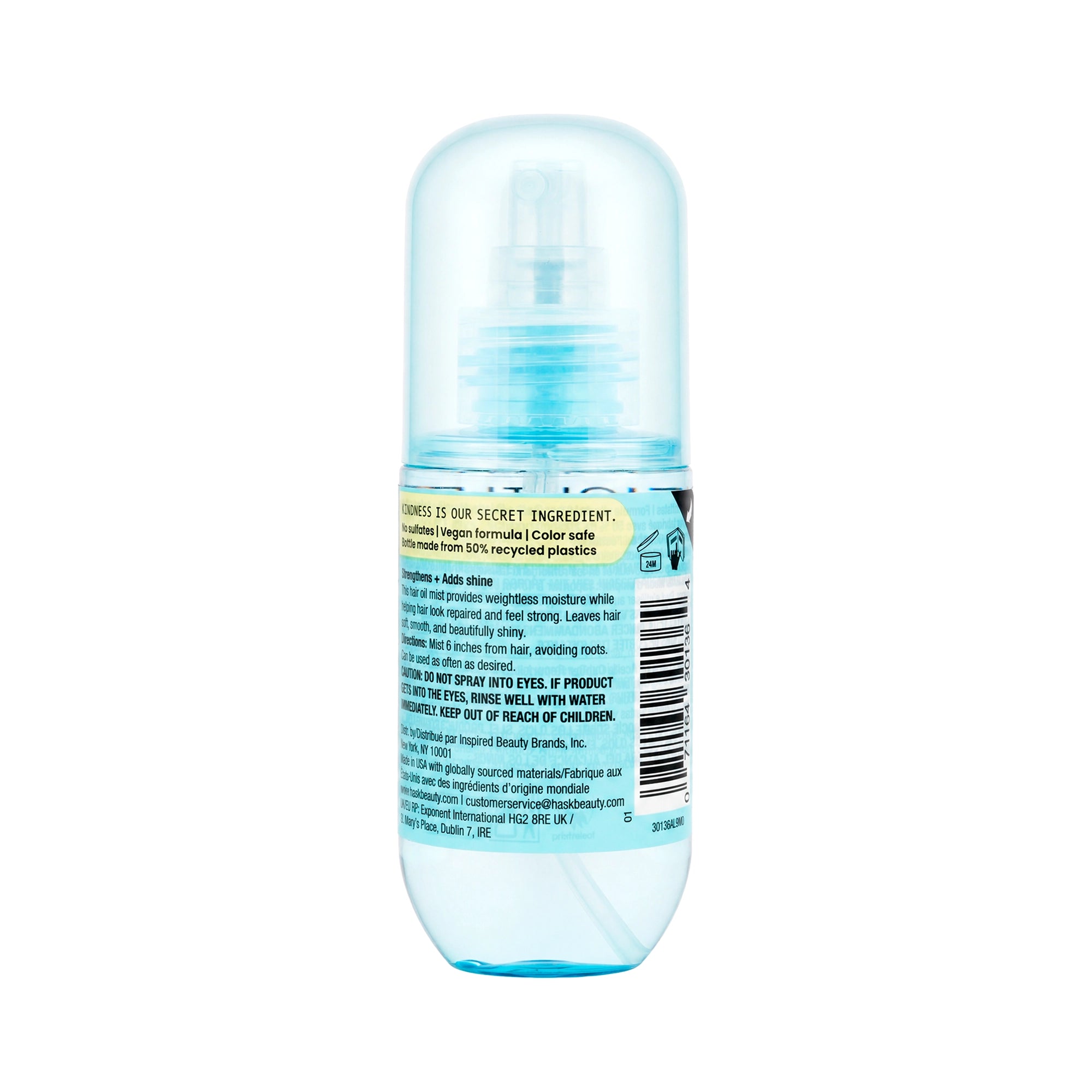 61502-Hask Weightless Repair + Argan Hair Oil Mist 100ml +1
