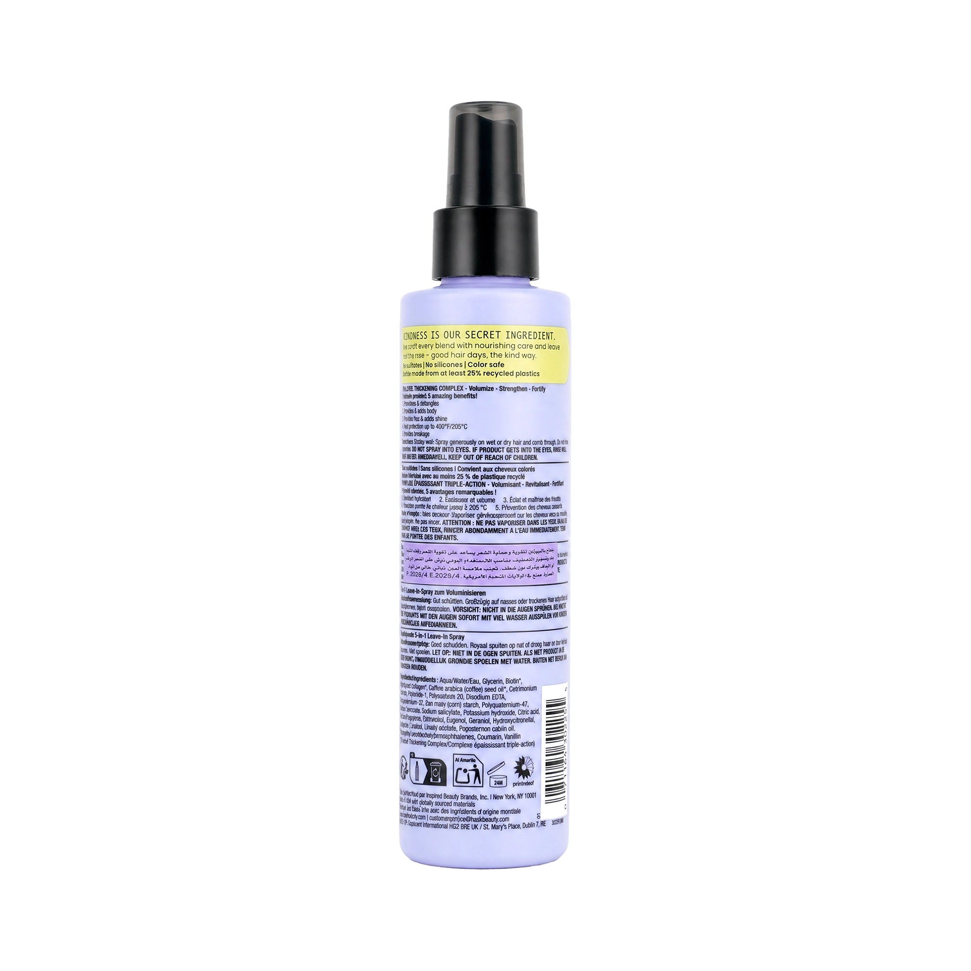 61506-Hask Thicken + Biotin & Collagen 5-in-1 Leave-In Spray 175ml +1