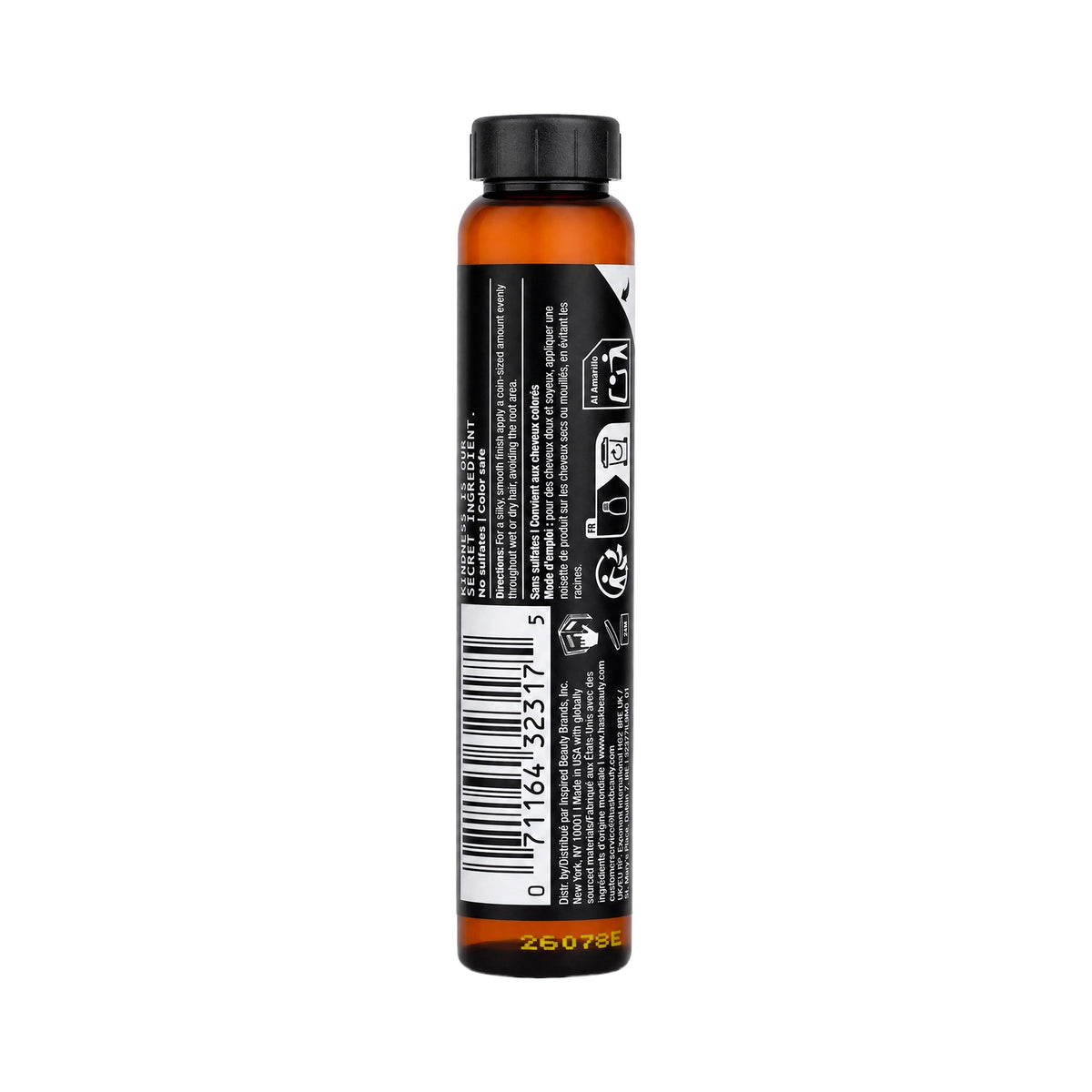 61510-Hask Keratin + Smooth Hair Oil Vial 18ml +1