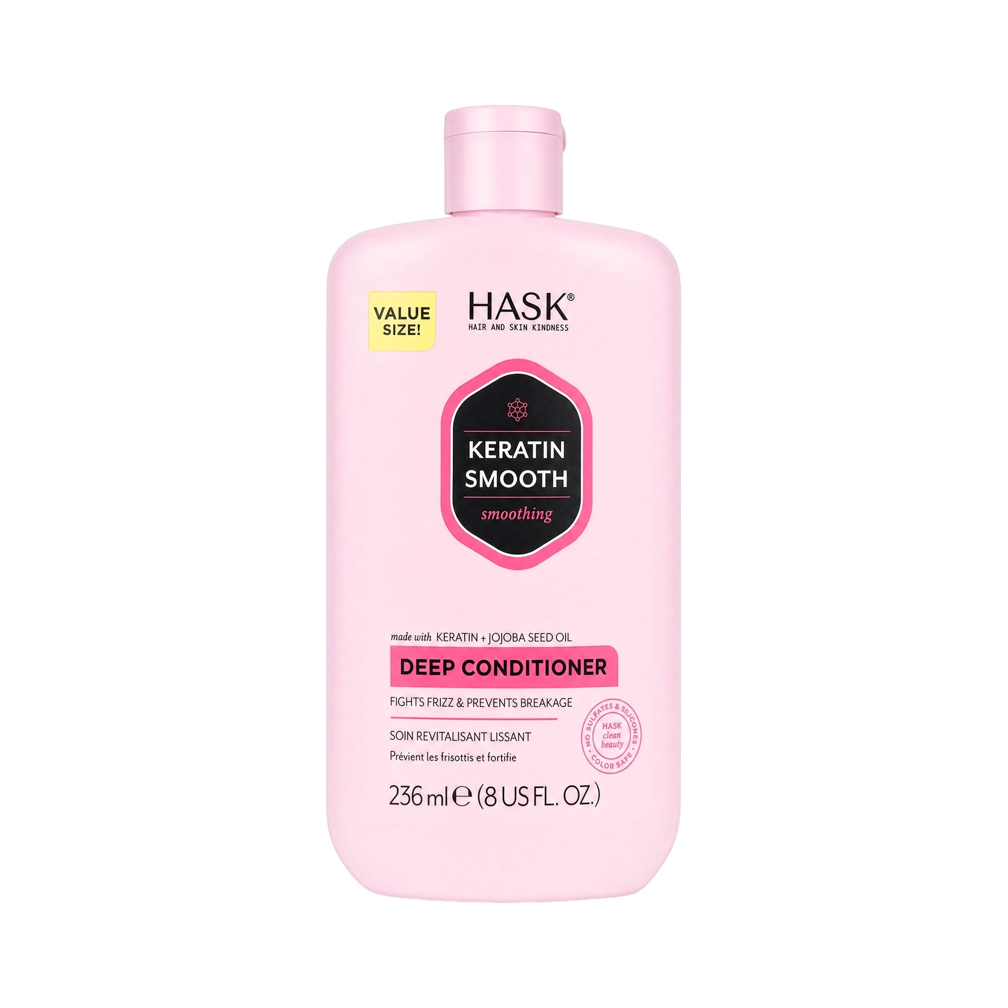 61513-Hask Keratin Smooth Deep Conditioner 236ml