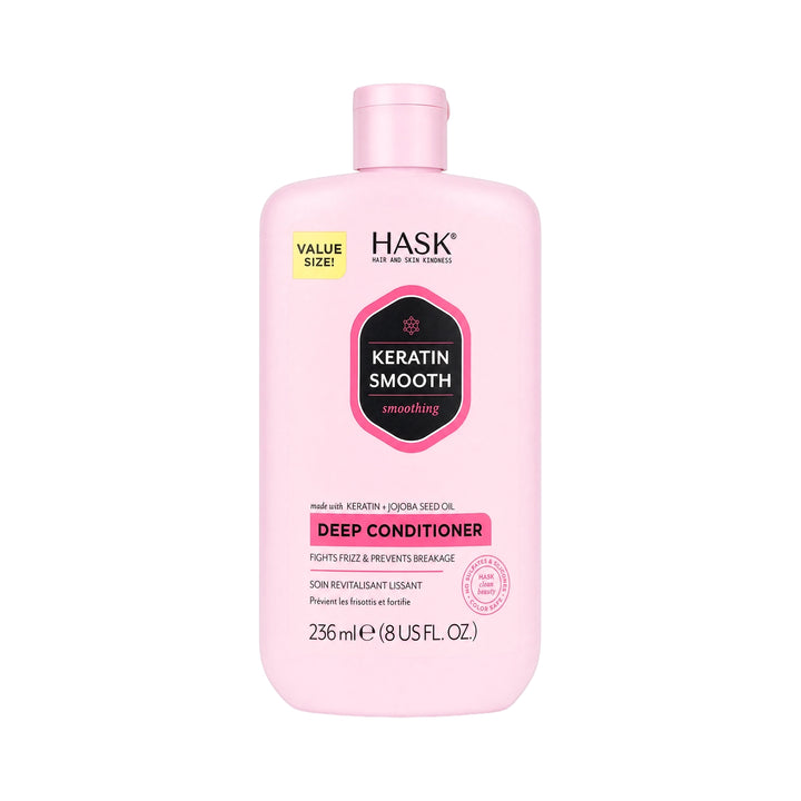 61513-Hask Keratin Smooth Deep Conditioner 236ml