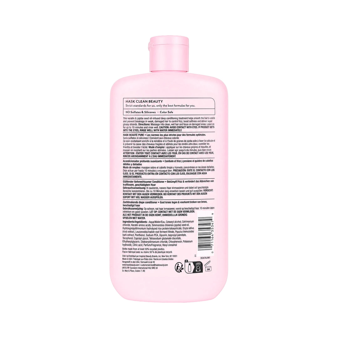 61513-Hask Keratin Smooth Deep Conditioner 236ml +1