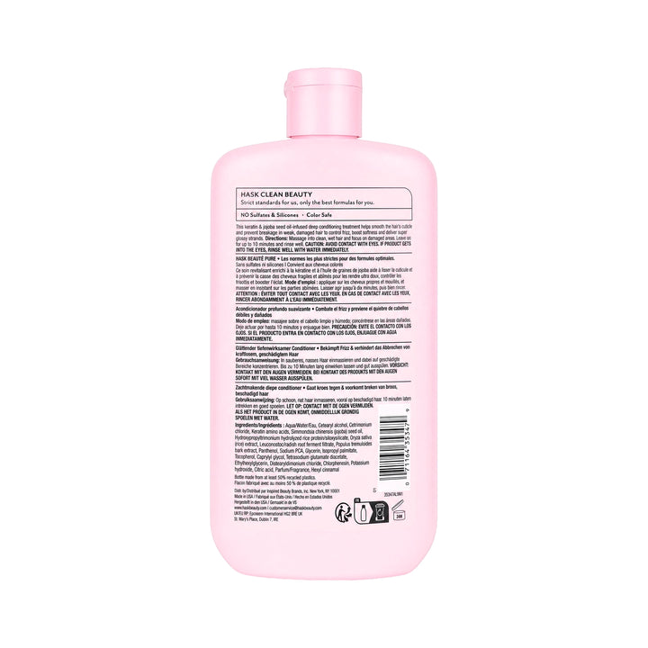 61513-Hask Keratin Smooth Deep Conditioner 236ml +1