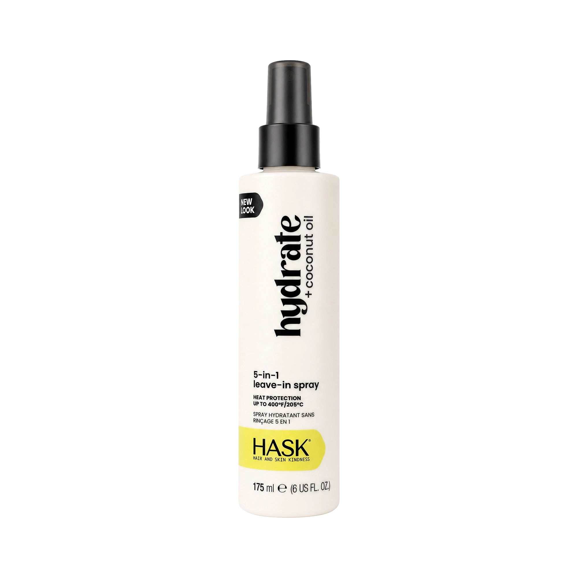 61518-Hask Hydrate + Coconut Oil 5-In-1 Leave-In Spray 175ml