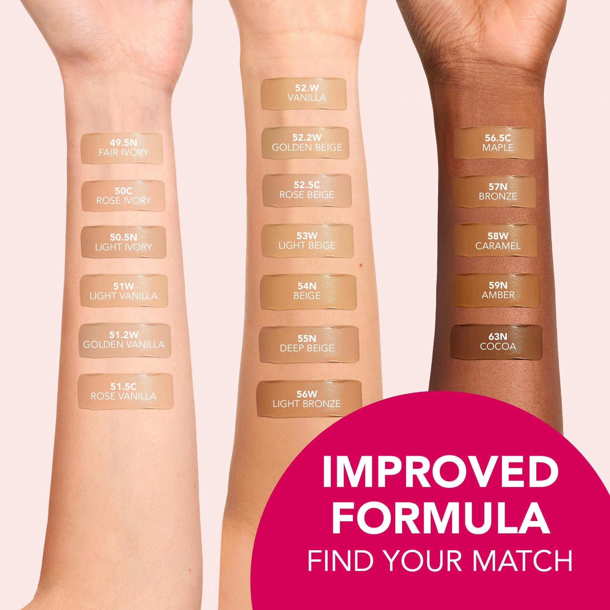 Bourjois Healthy Mix Anti-Fatigue Foundation51W-LightVanilla