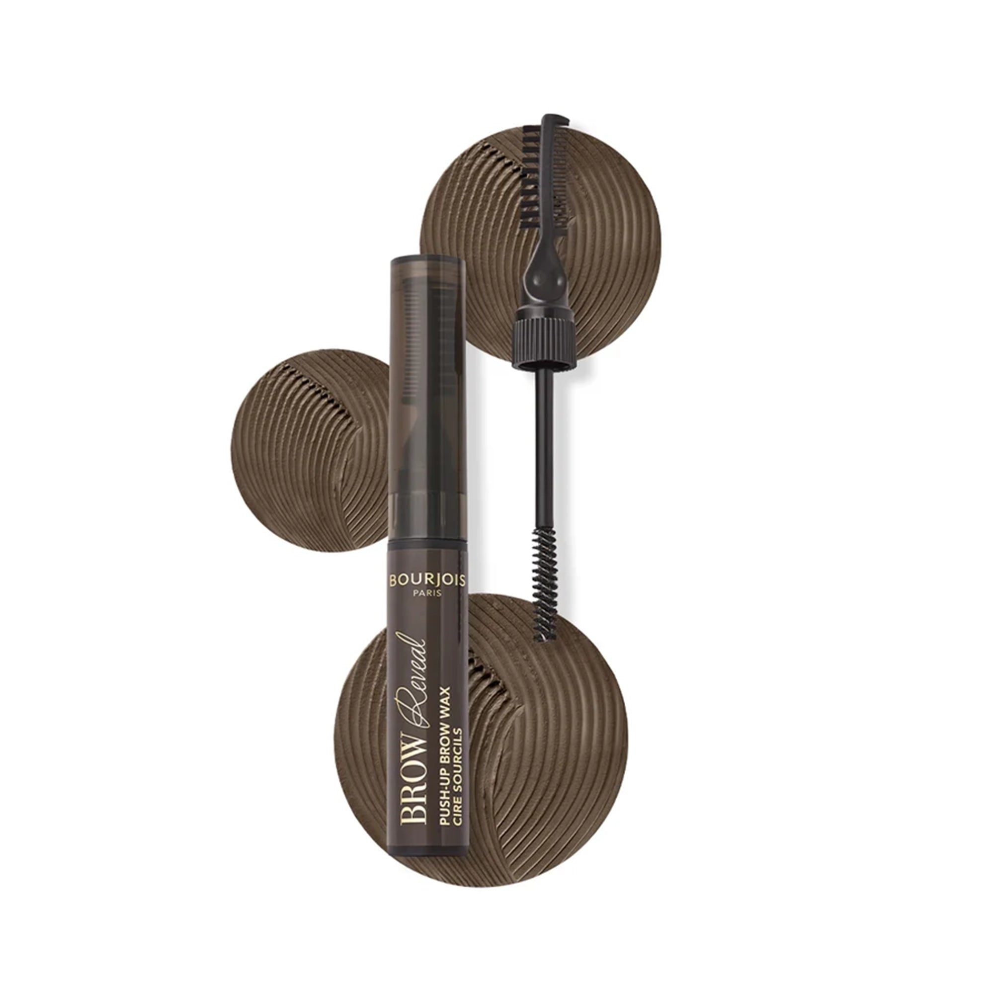 61544-Bourjois Brow Reveal Wax 4-Black Brown +1