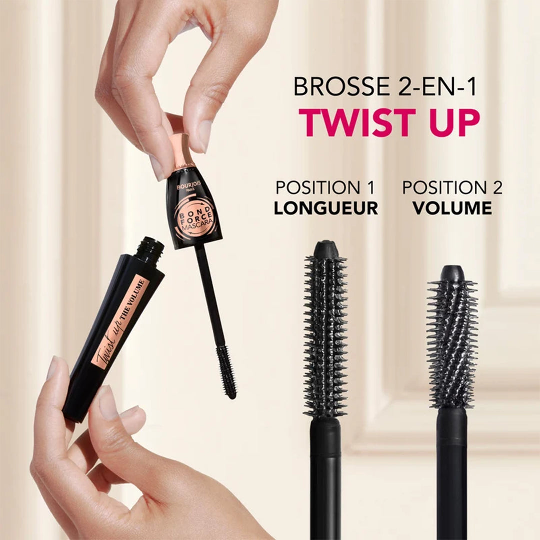 61546-Bourjois Bond Force Mascara 8ml 1-Black +3