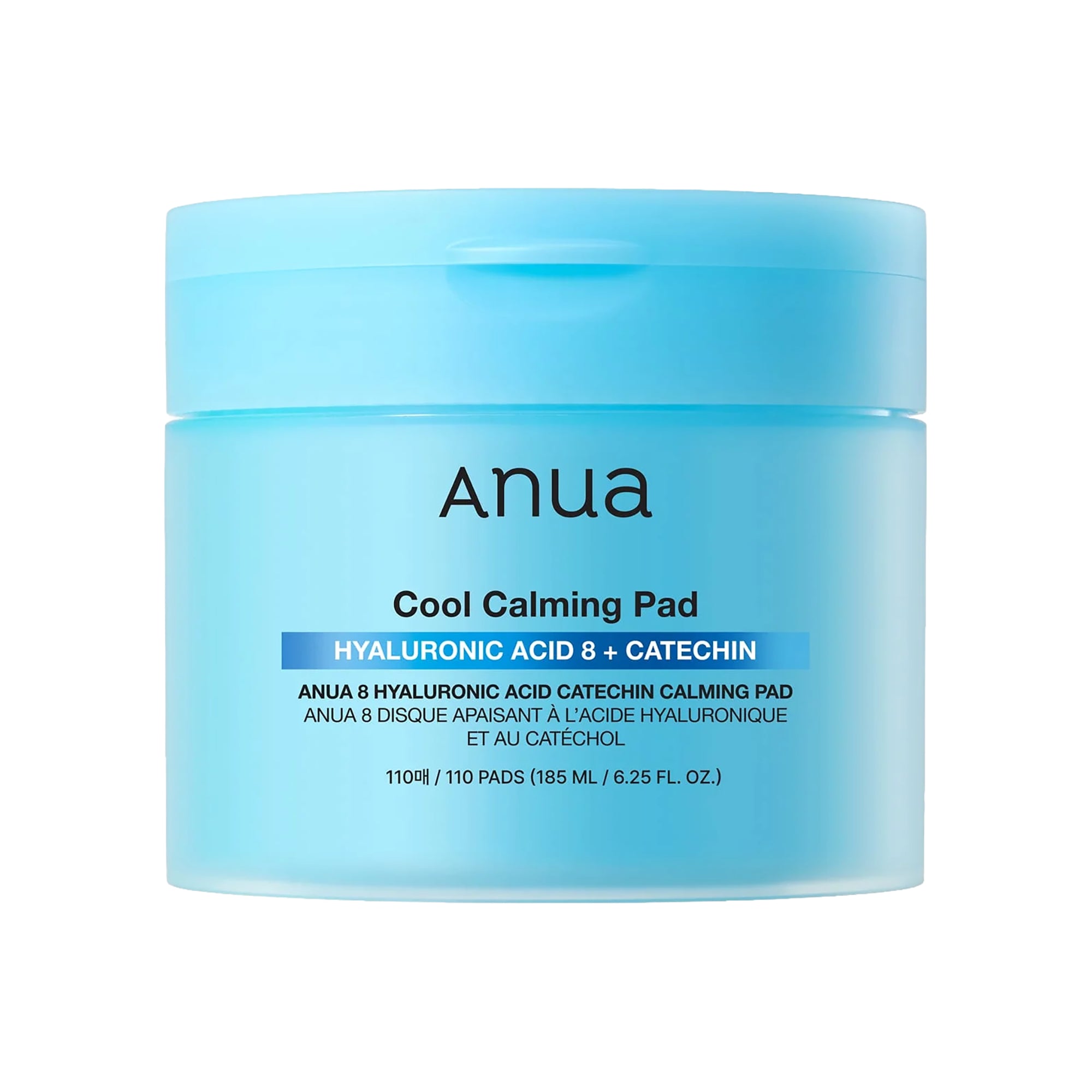 Anua 8 Hyaluronic Acid Catechin Calming 110 Pads
