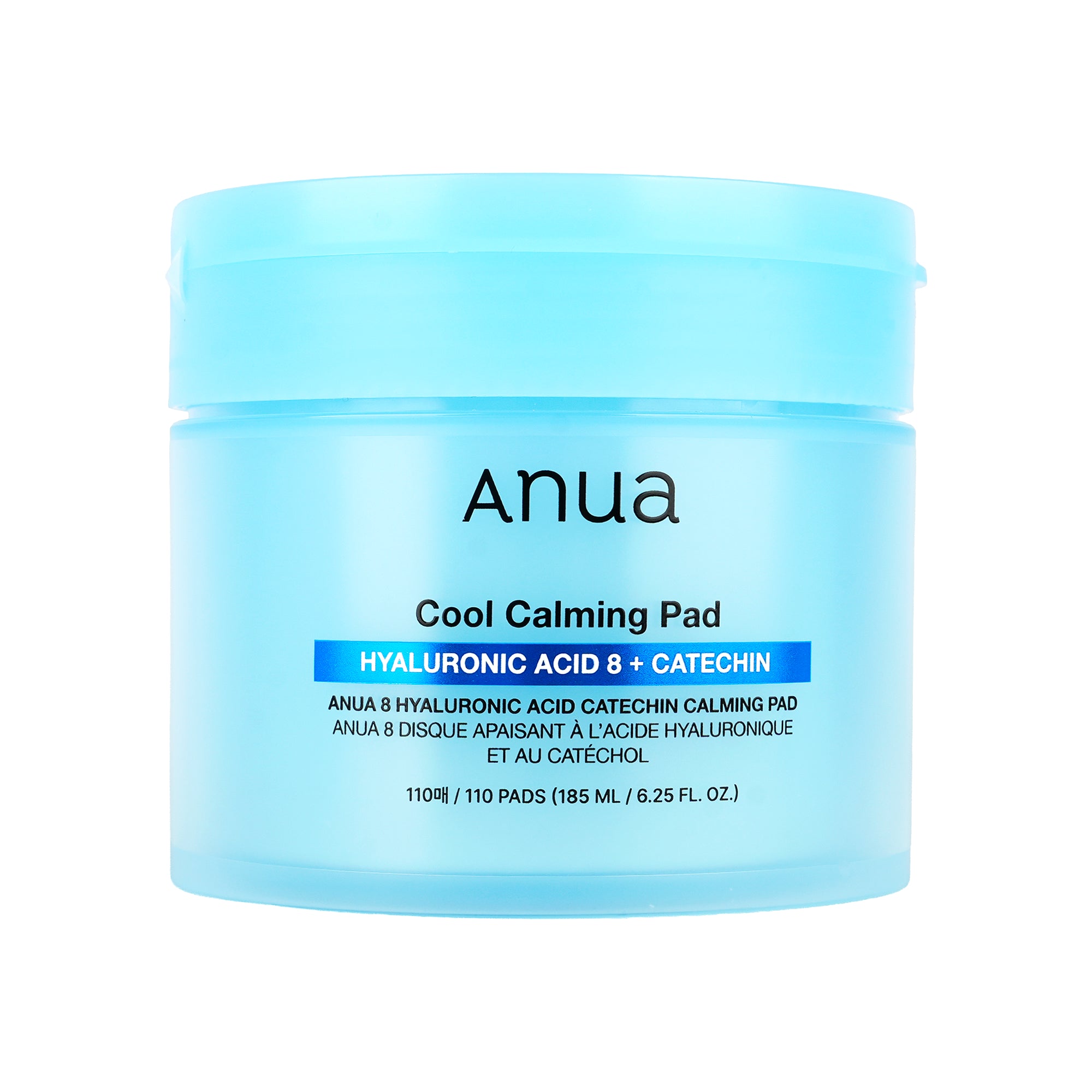 61548-Anua 8 Hyaluronic Acid Catechin Calming 110 Pads +8