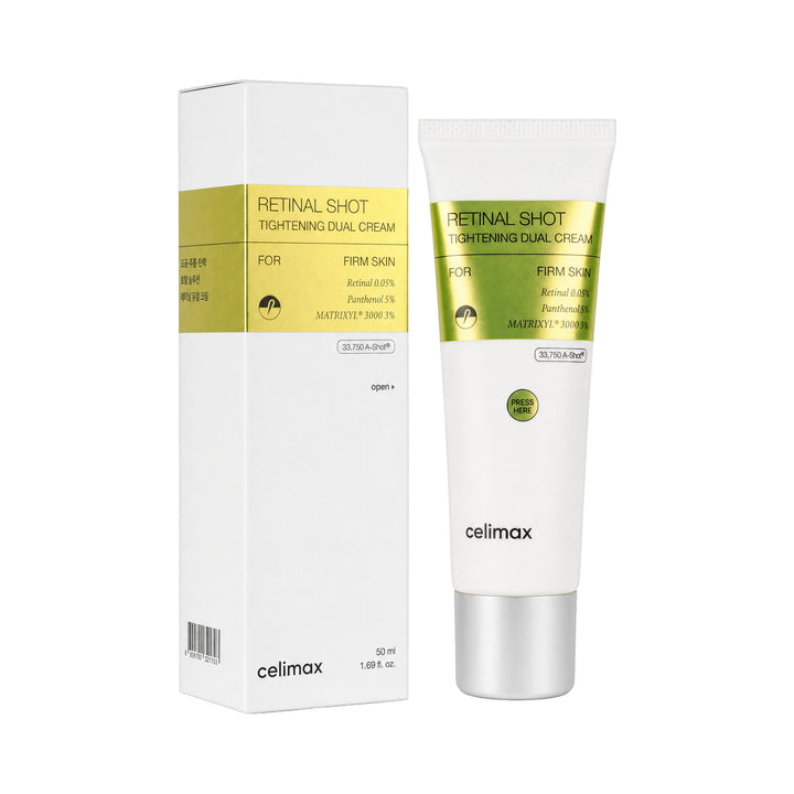 61551-Celimax Retinal Shot Tightening Dual Cream 50ml +3