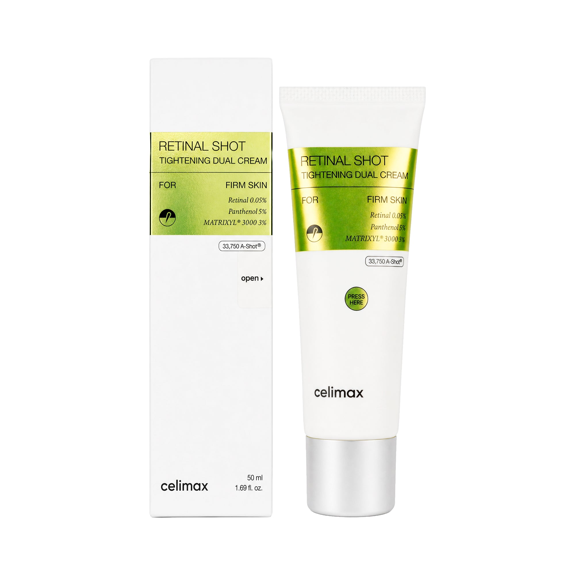 Celimax Retinal Shot Tightening Dual Cream 50ml