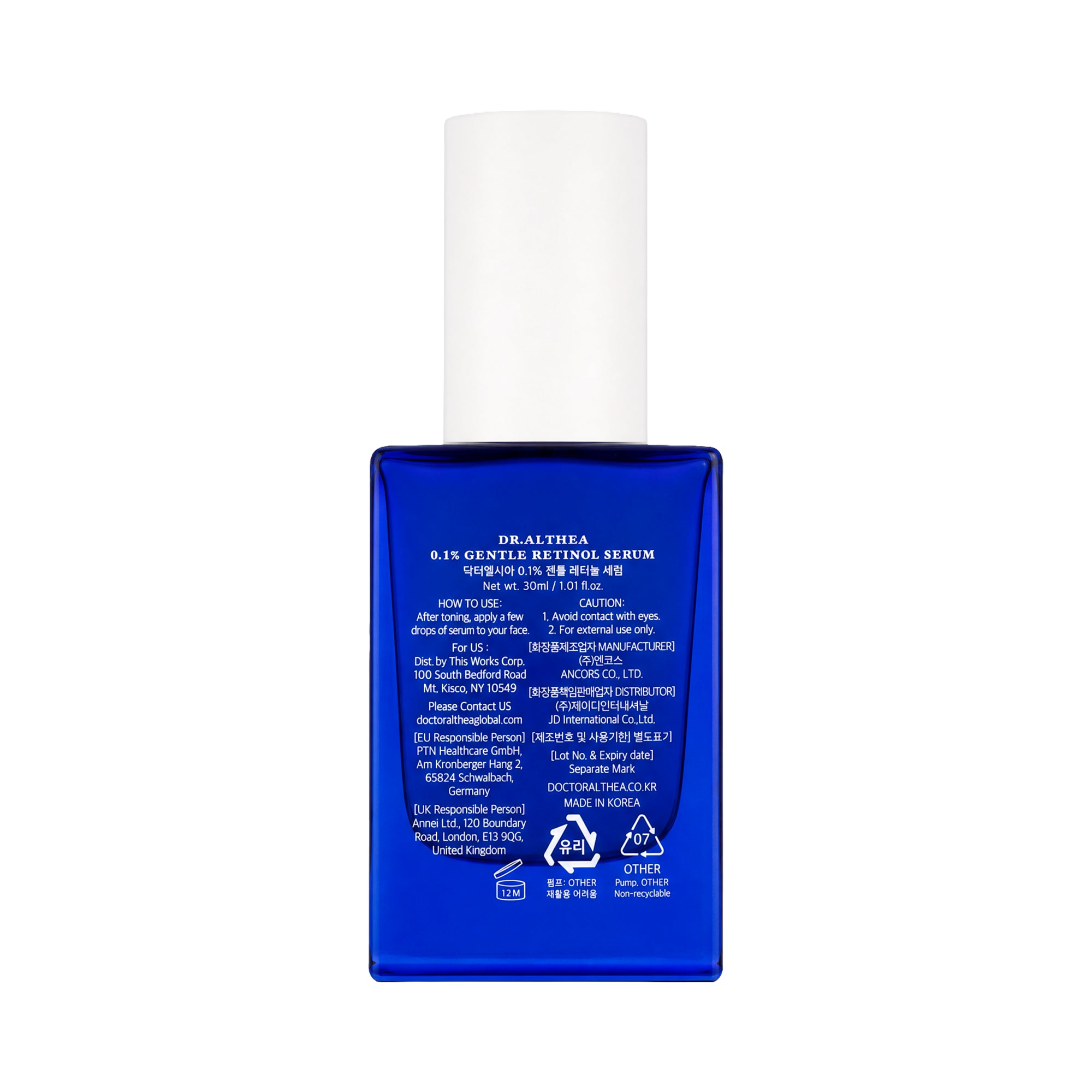 Dr.Althea 0.1% Gentle Retinol Serum 30ml