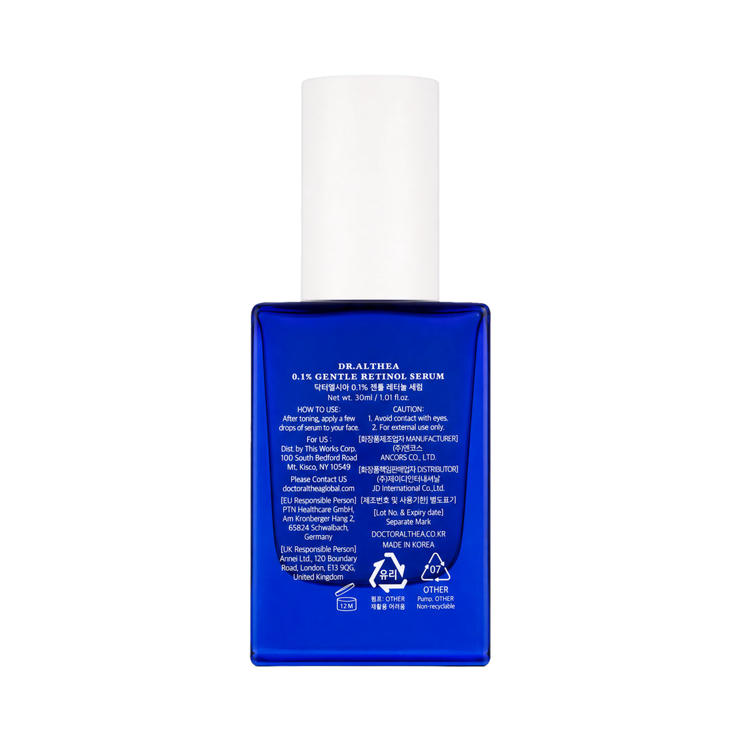 61554-Dr.Althea 0.1% Gentle Retinol Serum 30ml +2
