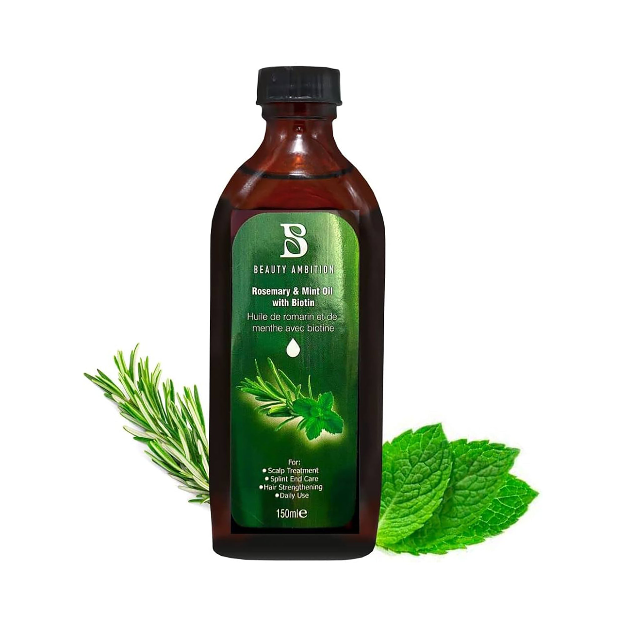 Beauty Ambition Rosemary Castor,Biotin Oil 150ml