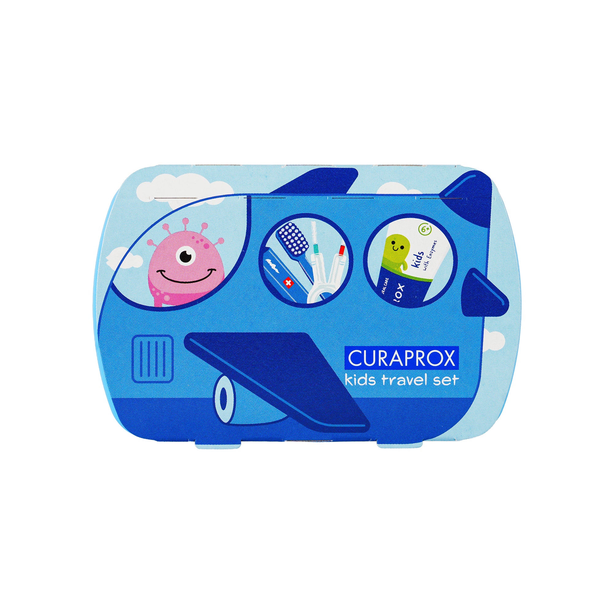 Curaprox Travel Set Kids-Blue
