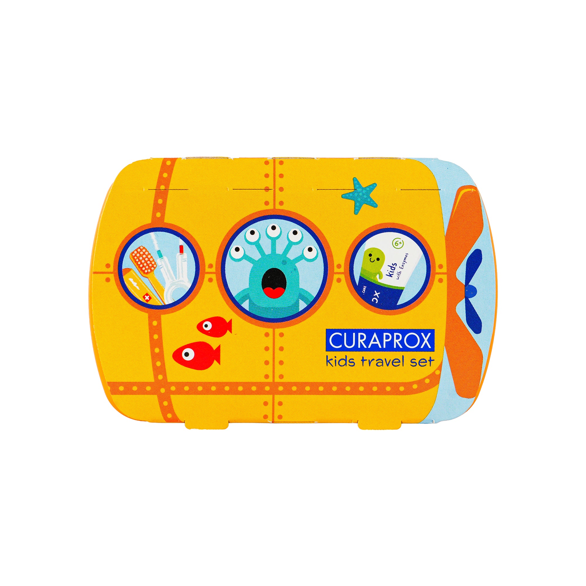 Curaprox Travel Set Kids-Orange