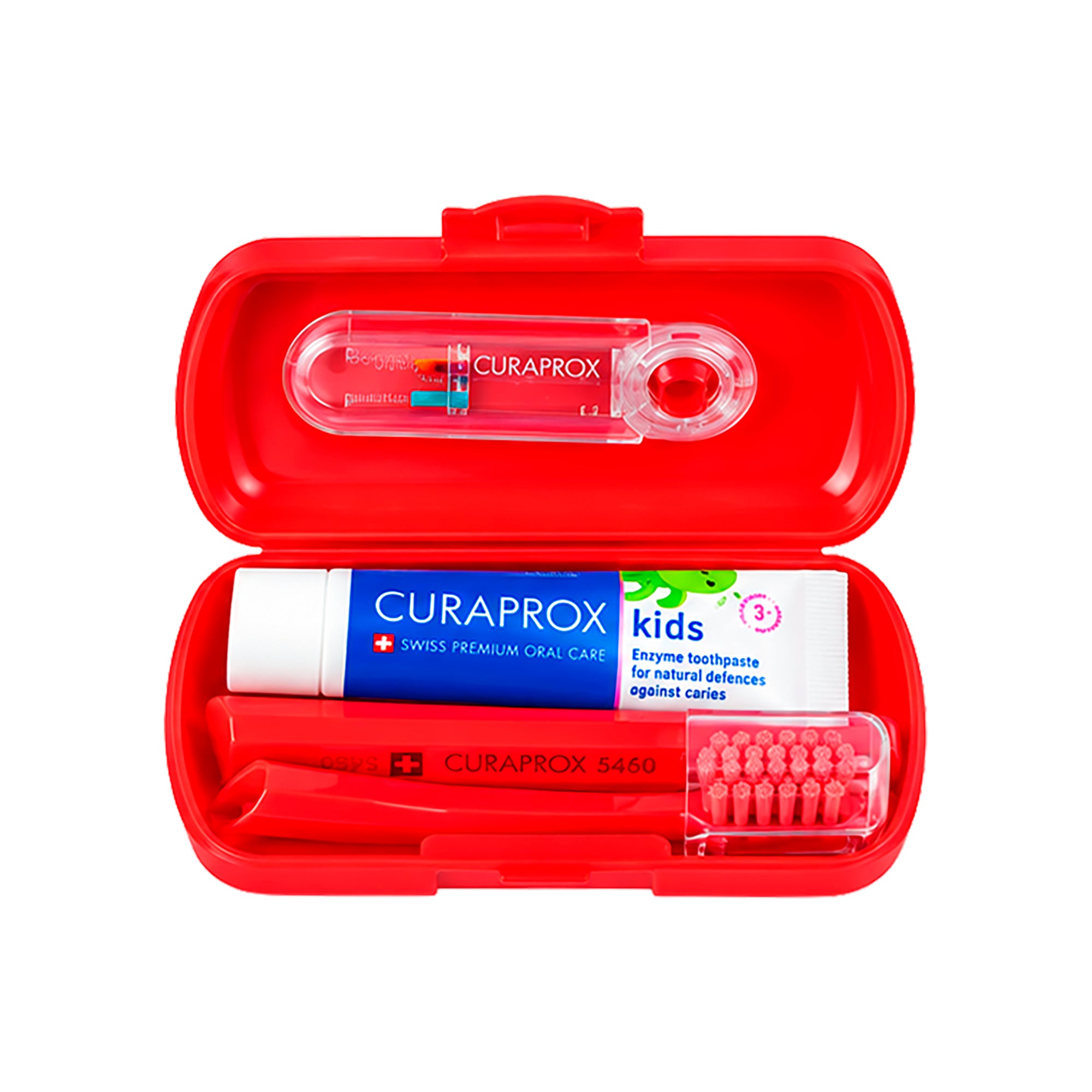 Curaprox Travel Set Kids-Red