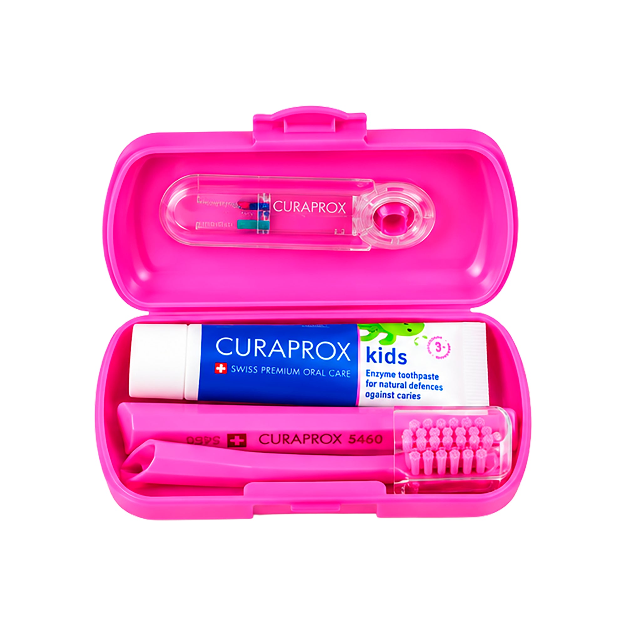 Curaprox Travel Set Kids-Pink