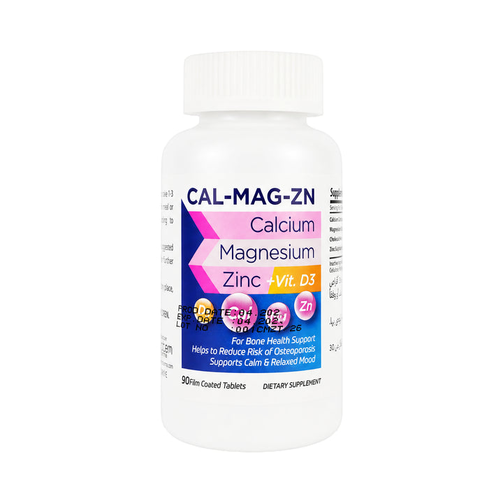 61568-Protem Pharma Cal-Mag-Zn+Vit D3 90 Tablets