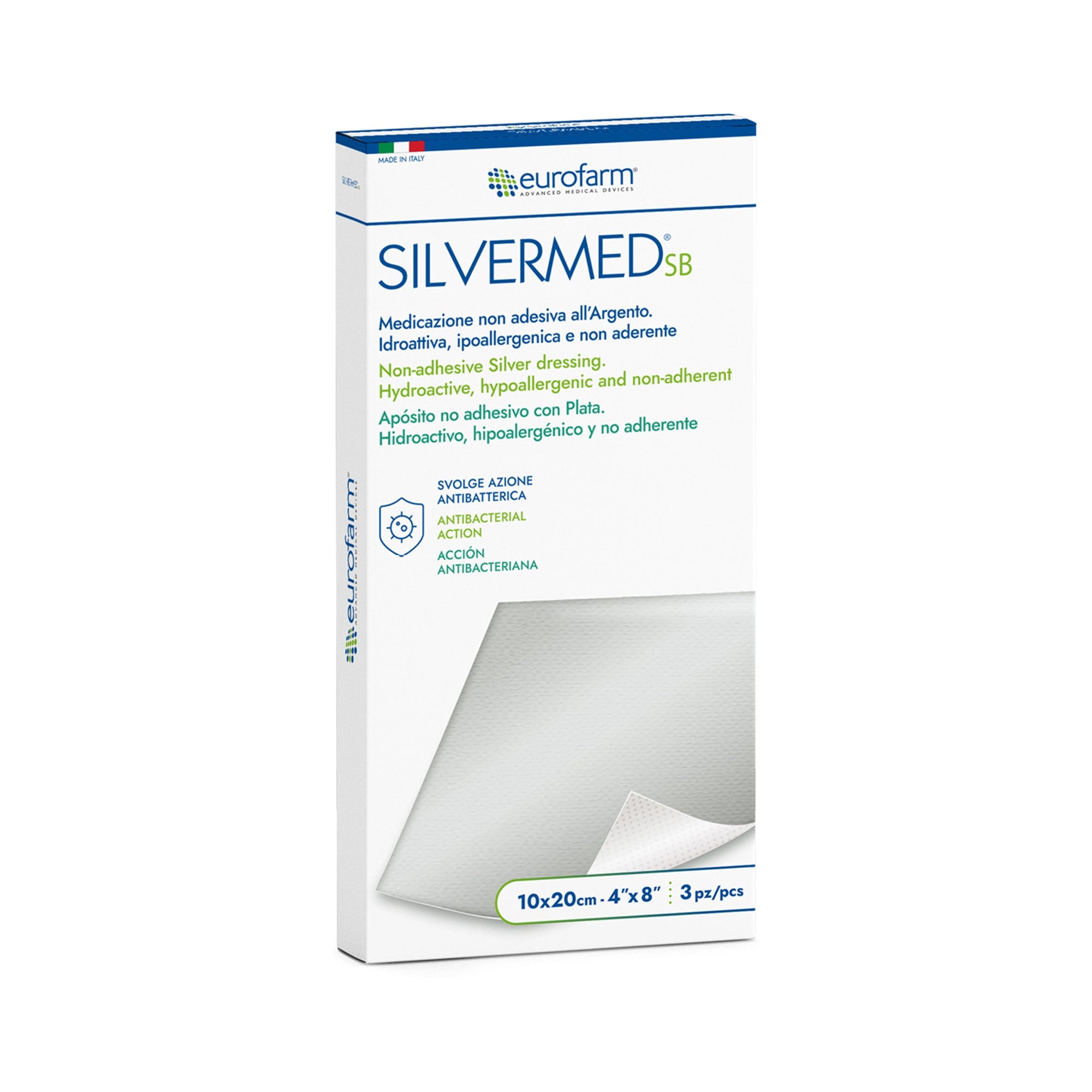 Eurofarm Silvermed SB 10x20cm 3pcs