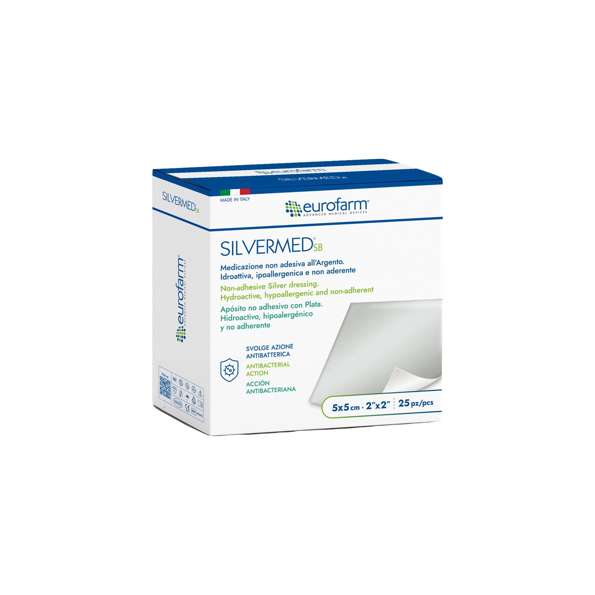Eurofarm Silvermed SB 5x5cm 25pcs