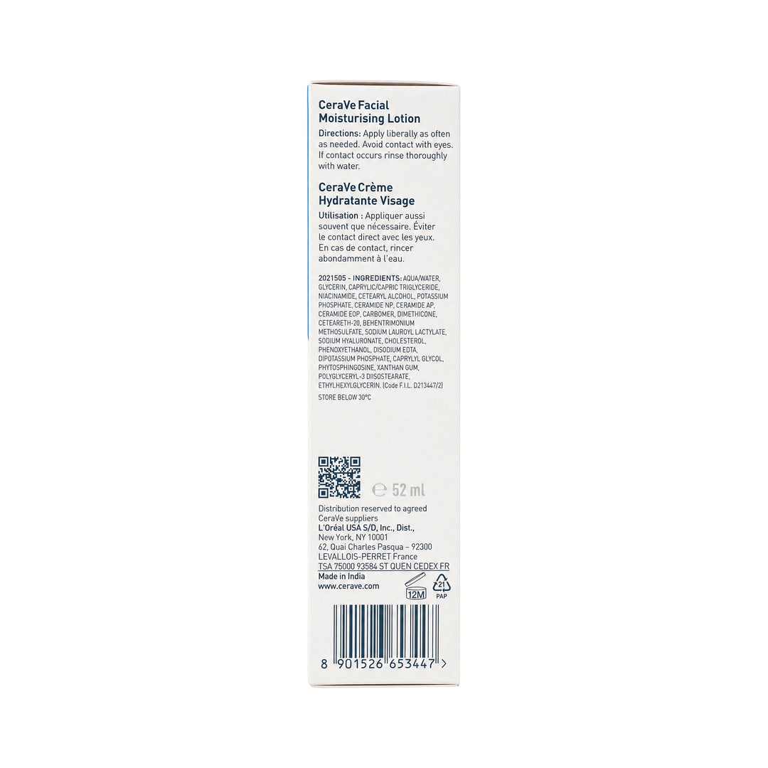 61588-Cerave Facial Moisturizing Lotion PM 52ml +3