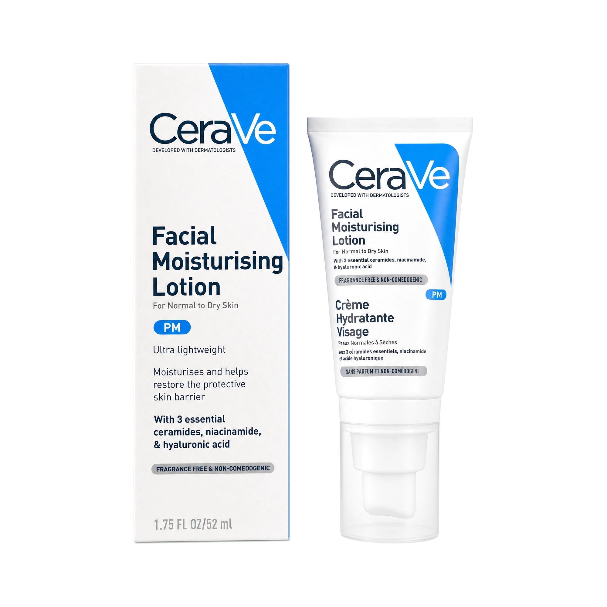61588-Cerave Facial Moisturizing Lotion PM 52ml +2
