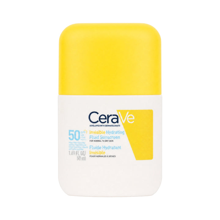 61589-Cerave Invisible Hydrating Fluid Sun Screen SPF50 50ml +6