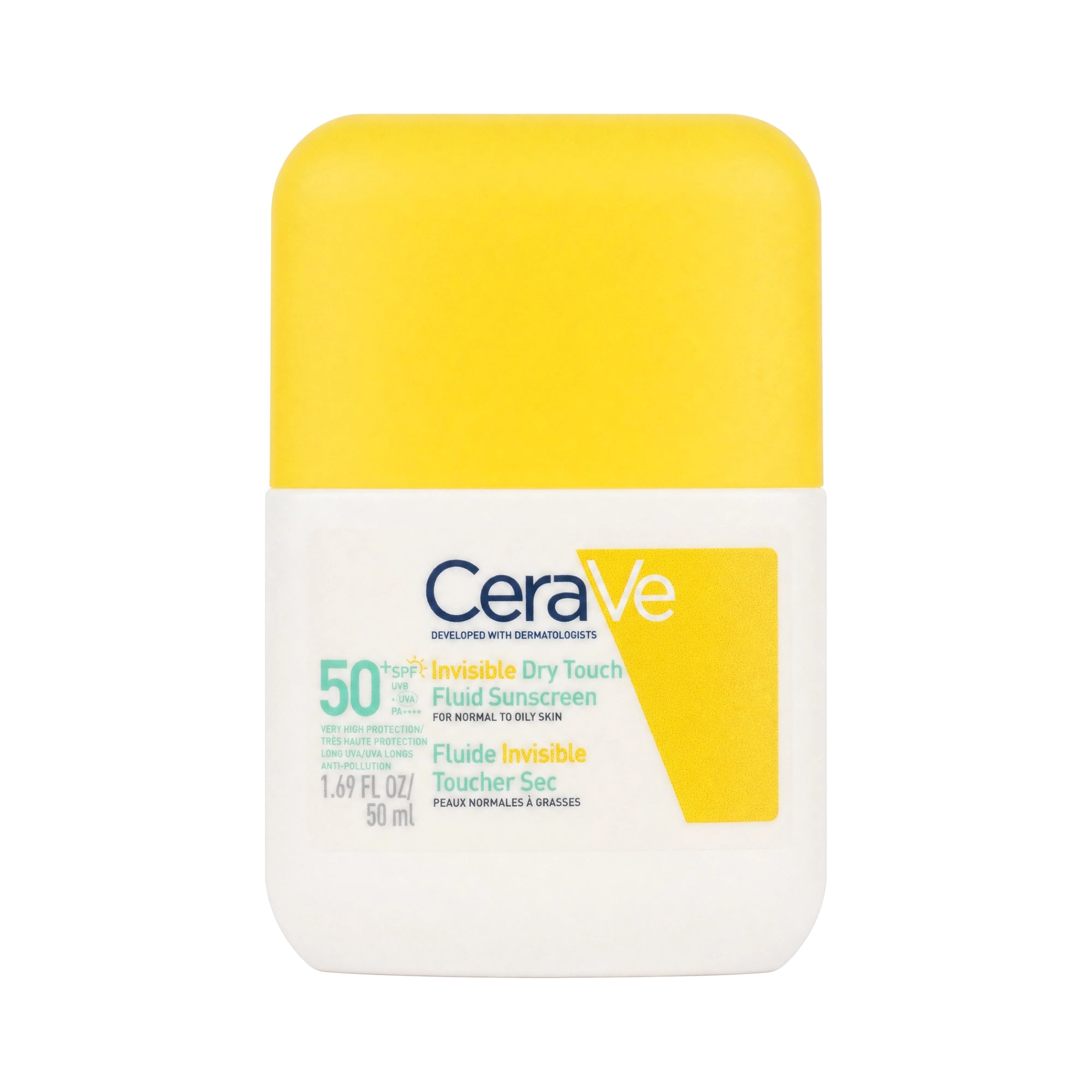 Cerave Invisible Dry Touch Fluid Sun Screen SPF50+ 50ml