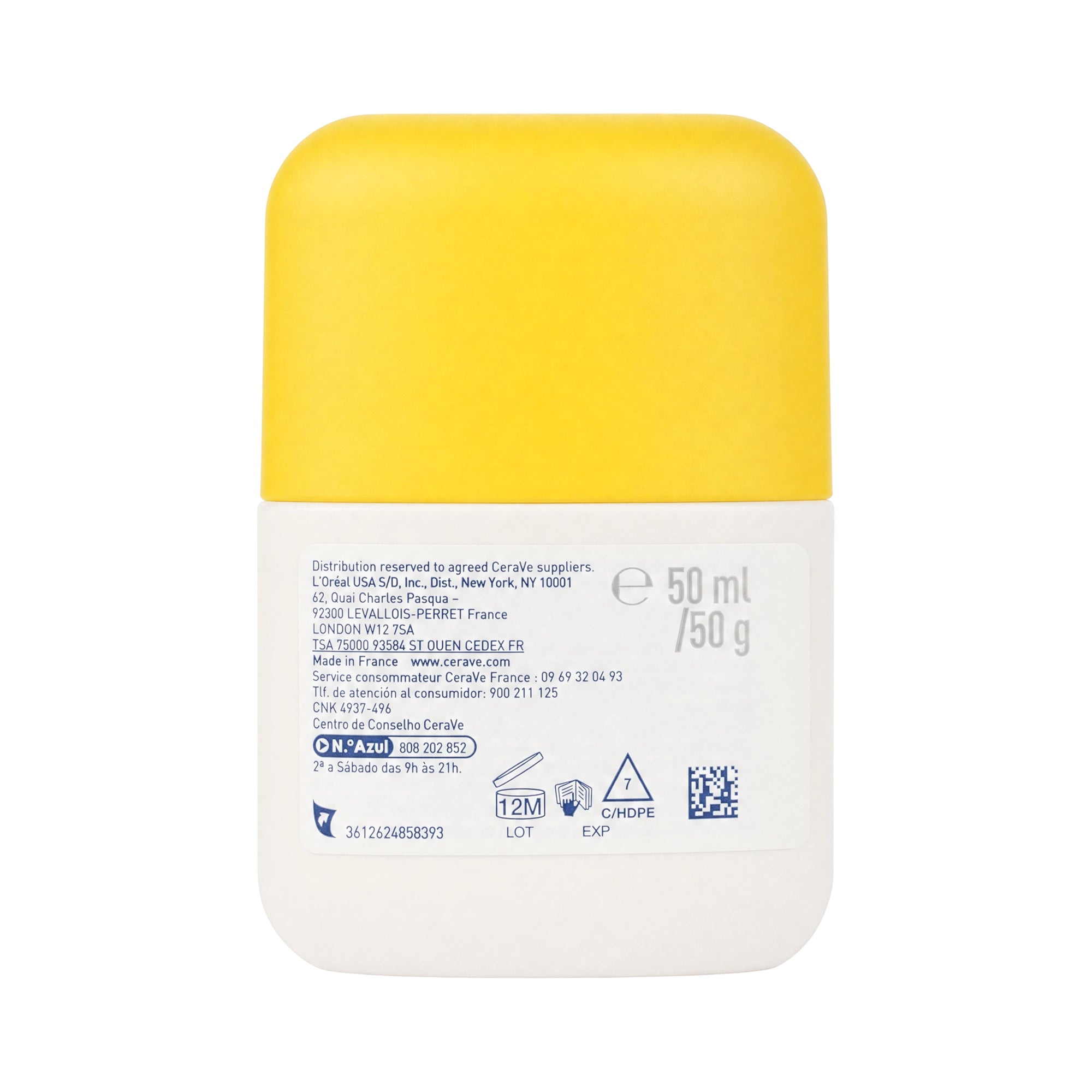 Cerave Invisible Dry Touch Fluid Sun Screen SPF50+ 50ml