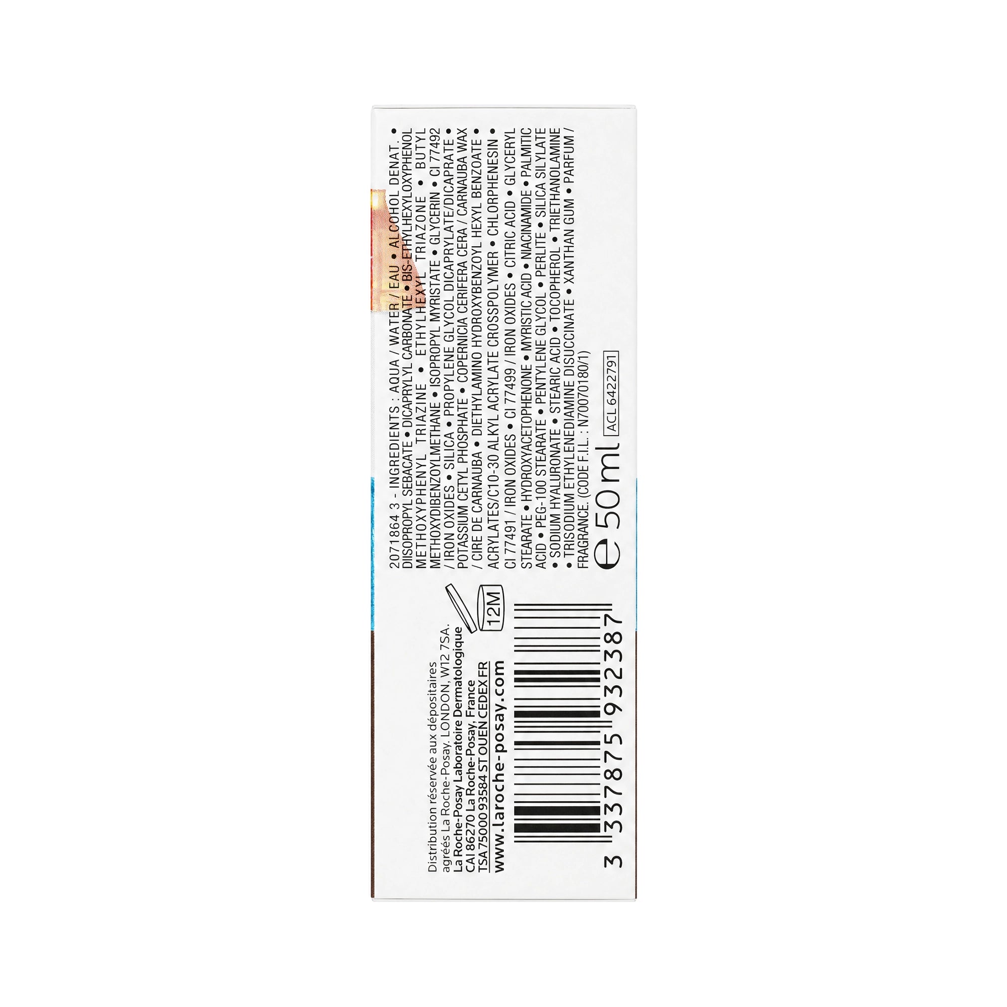 61595-La Roche Posay Anthelios UV Sunscreen Serum SPF50+ 50ml-Deep +4
