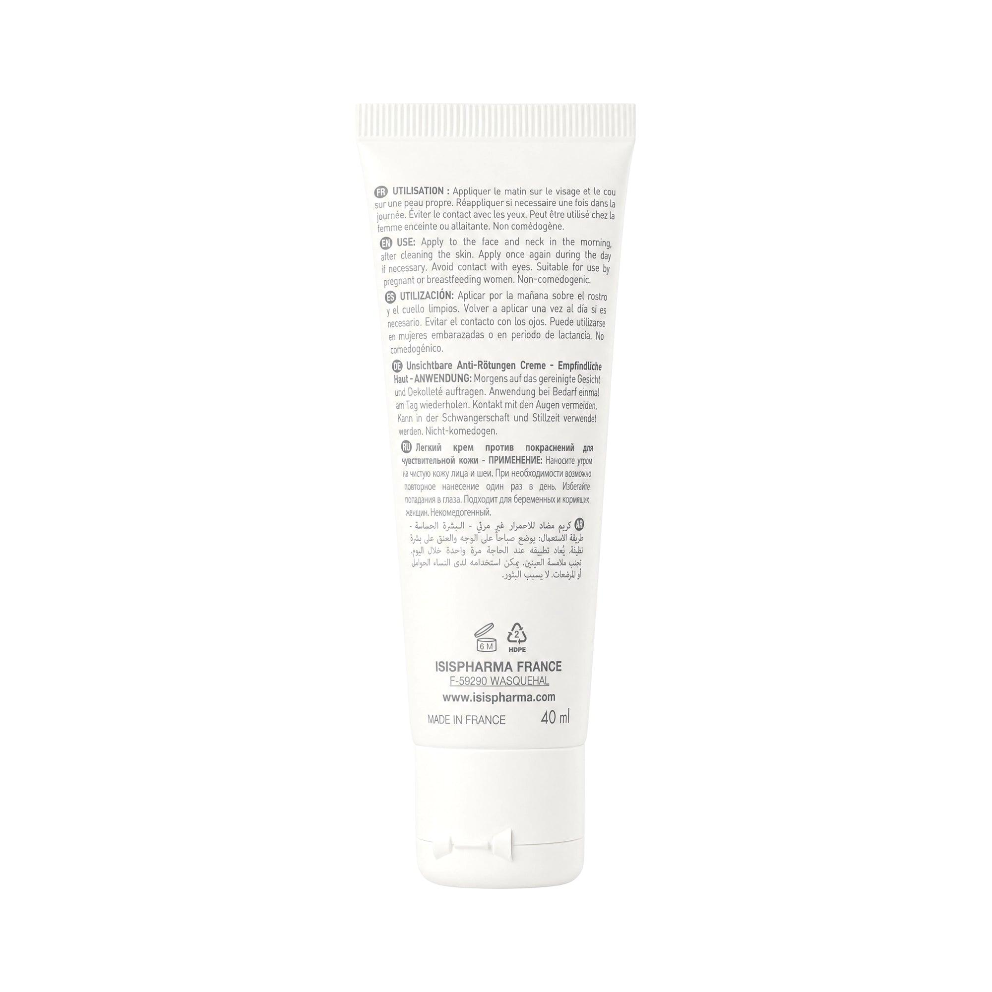 61605-Isis Ruboril Expert SPF50+ Invisible Anti-Redness Cream 40ml +2