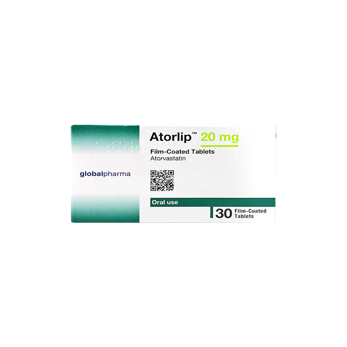 61611-Atorlip 20mg 30 Tablets