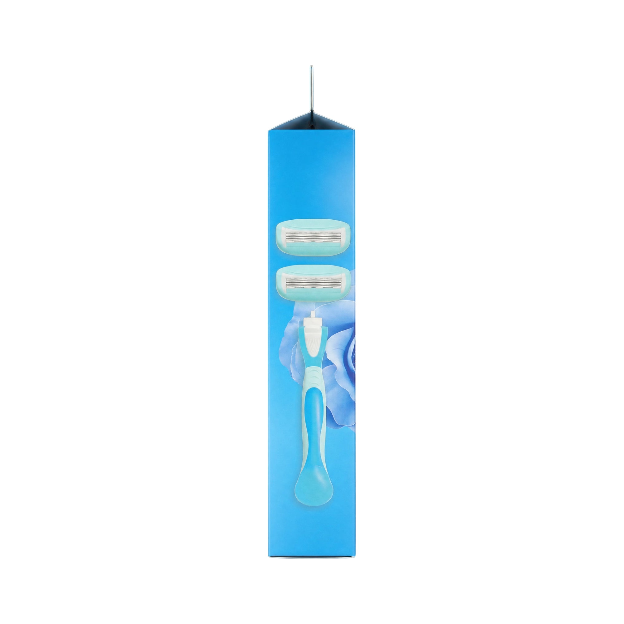 Wetell Comfortglide Spa Breeze Handle+2Pcs Refills-Blue