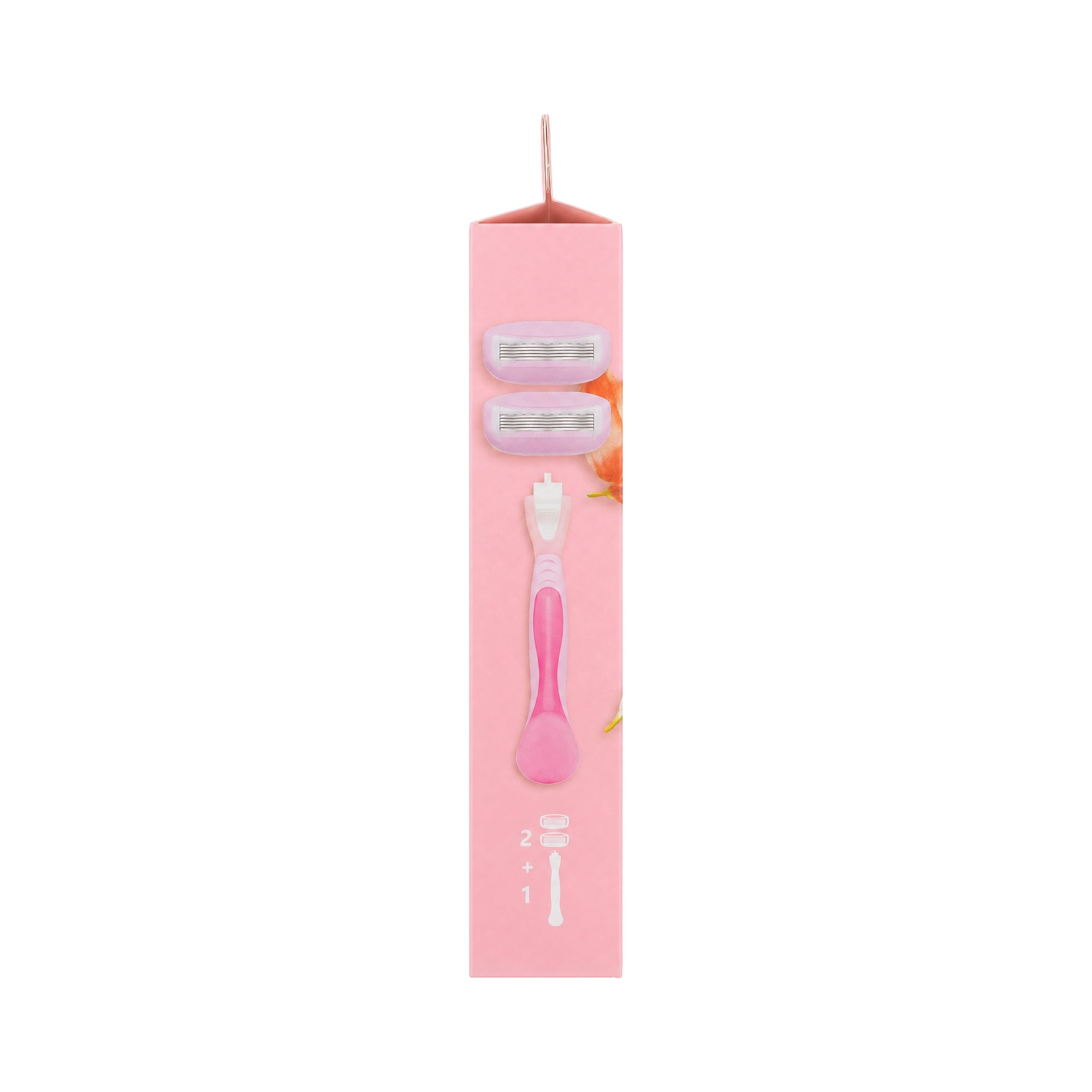 Wetell Comfortglide Spa Breeze Handle+2Pcs Refills-Pink