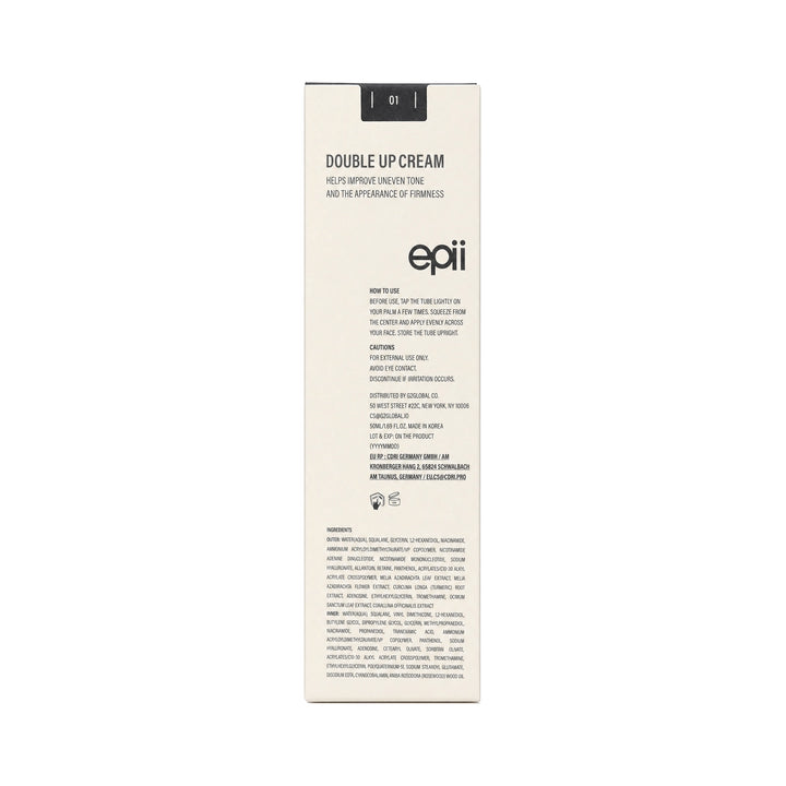 61629-Epii Double Up Cream NAD+NMN &amp; TXA 50ml +4