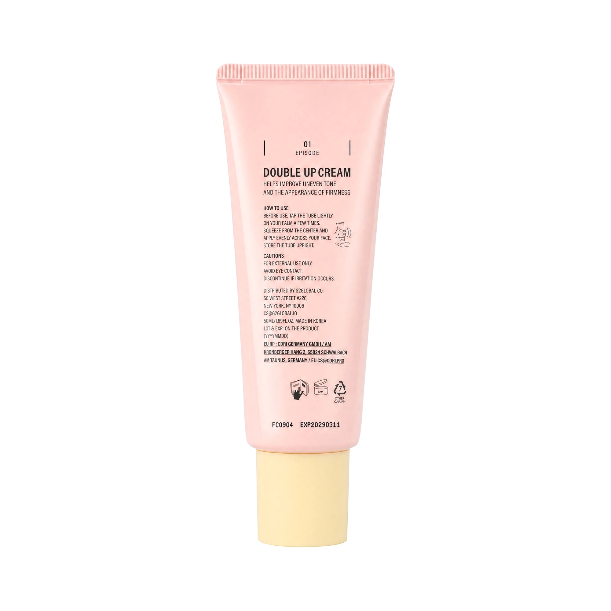 Epii Double Up Cream NAD+NMN & TXA 50ml