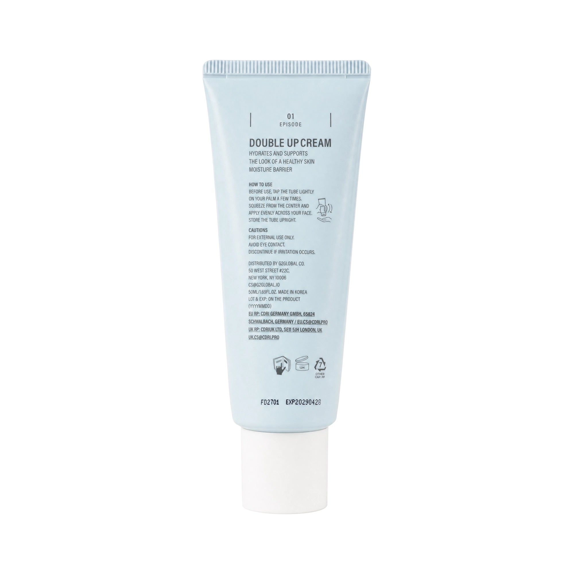 Epii Double Up Cream Ectoin & Panthenol 50ml