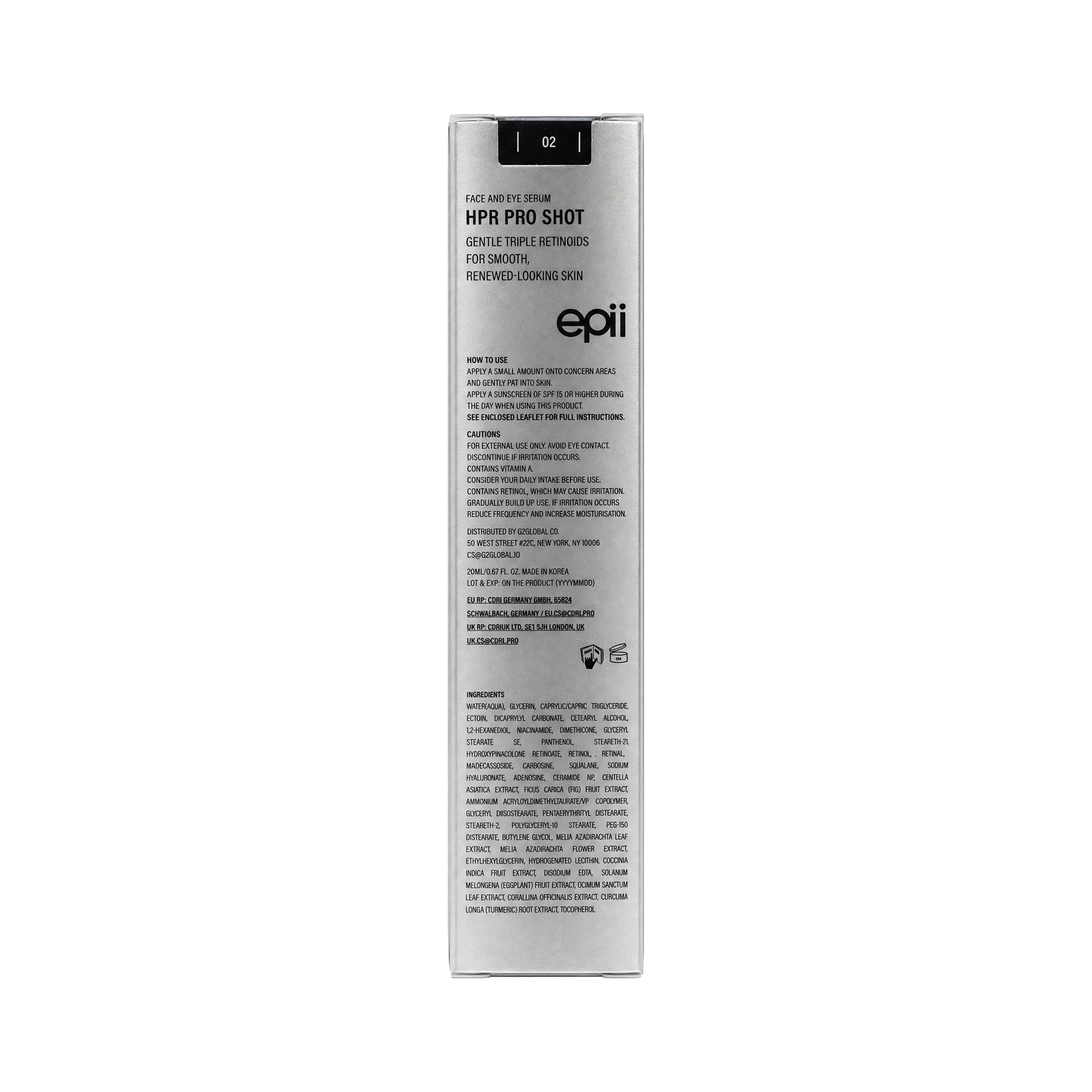 Epii Advanced HPR Pro Shot 20ml